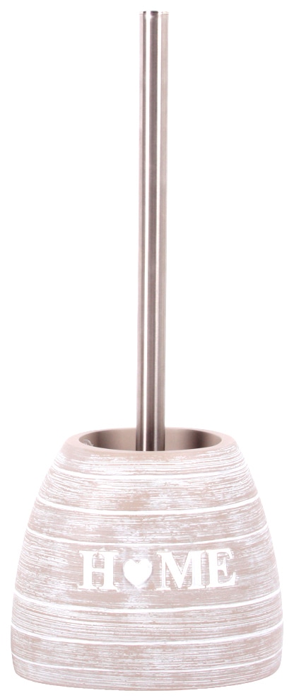 Sanilo WC-Garnitur "Home" aus Edelstahl  Polyresin (Kunststein) günstig online kaufen