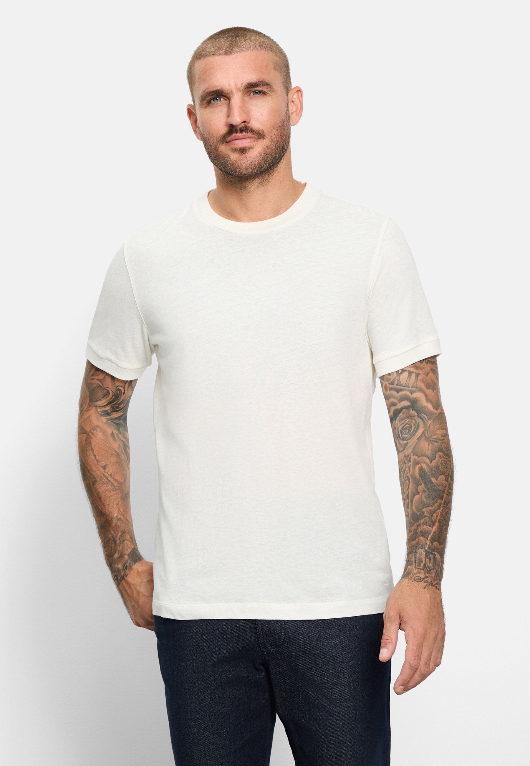 OLYMP "OLYMP Casual Wirk, T-Shirt"
