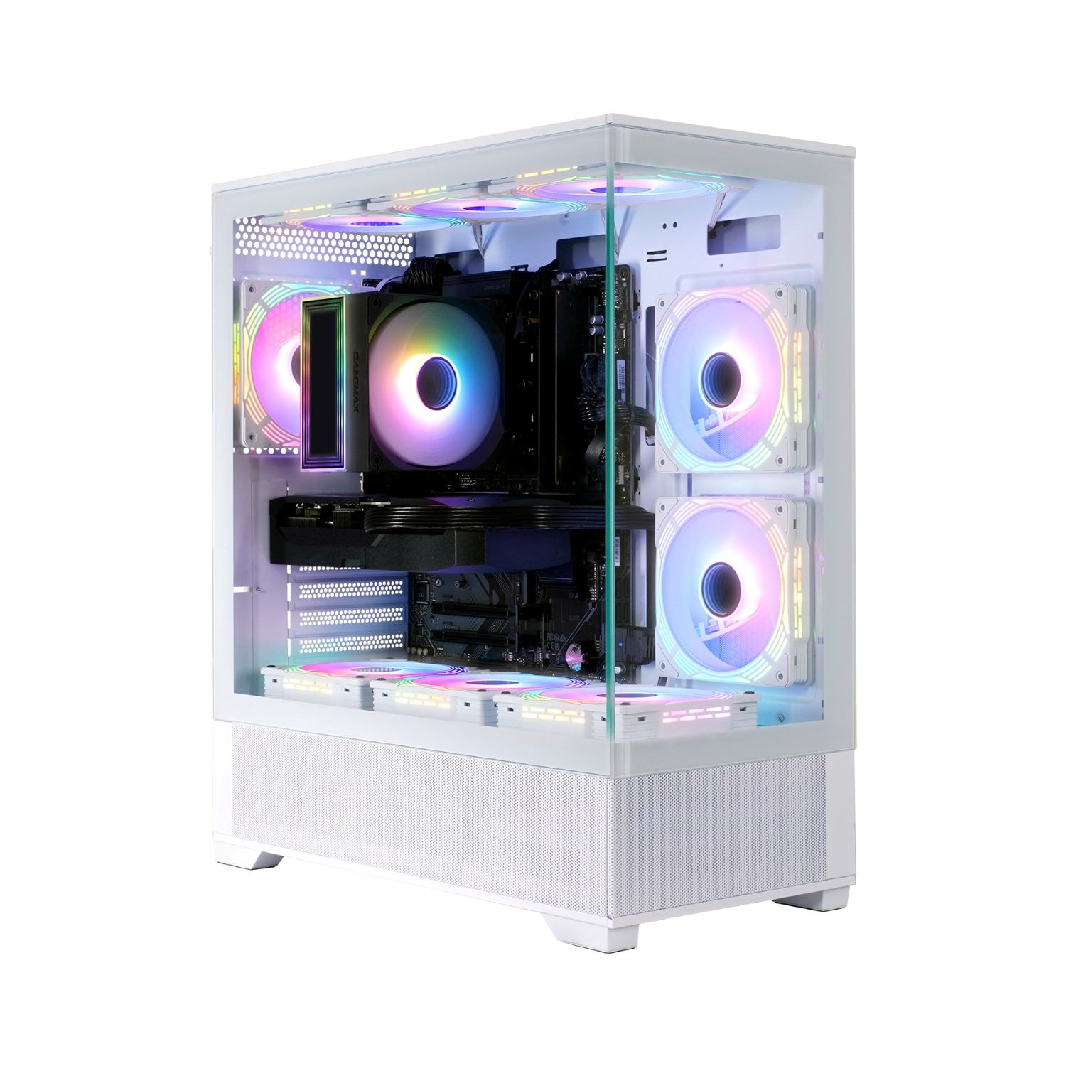 GAMEMAX Gaming-PC »Vista AW 8030 AMD Ryzen 5 7500F 16GB DDR5 1TB SSD RX 9070« Windows 11, DDR5 RAM