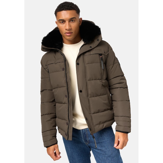 Stone Harbour Steppjacke »Witas«, mit Kapuze, gesteppte Herren Winterjacke  mit abnehmbarer Kapuze ▷ kaufen | BAUR