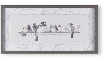 Art for the home Bild mit Rahmen »Innocence Birds«, (1 St.) kaufen