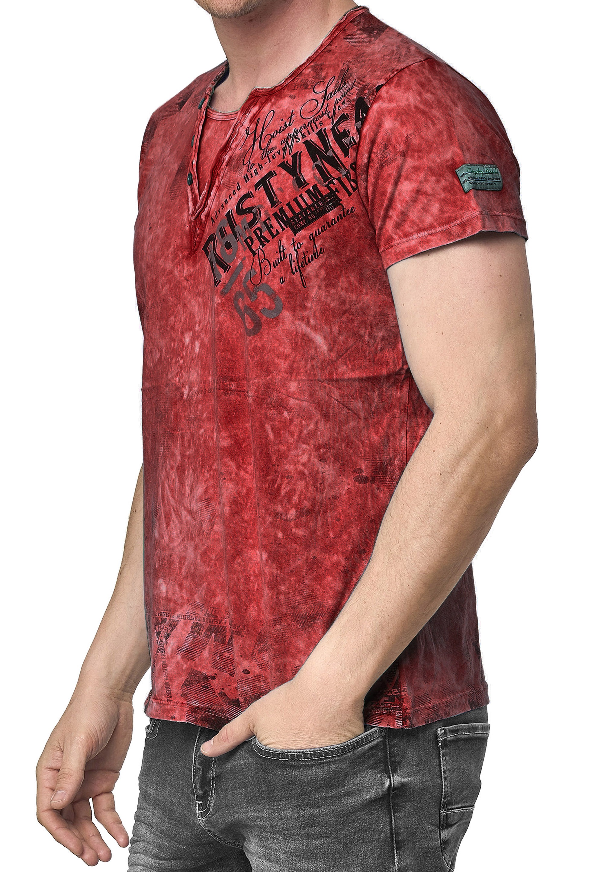 Rusty Neal T-Shirt, im coolen Used-Look-Design günstig online kaufen