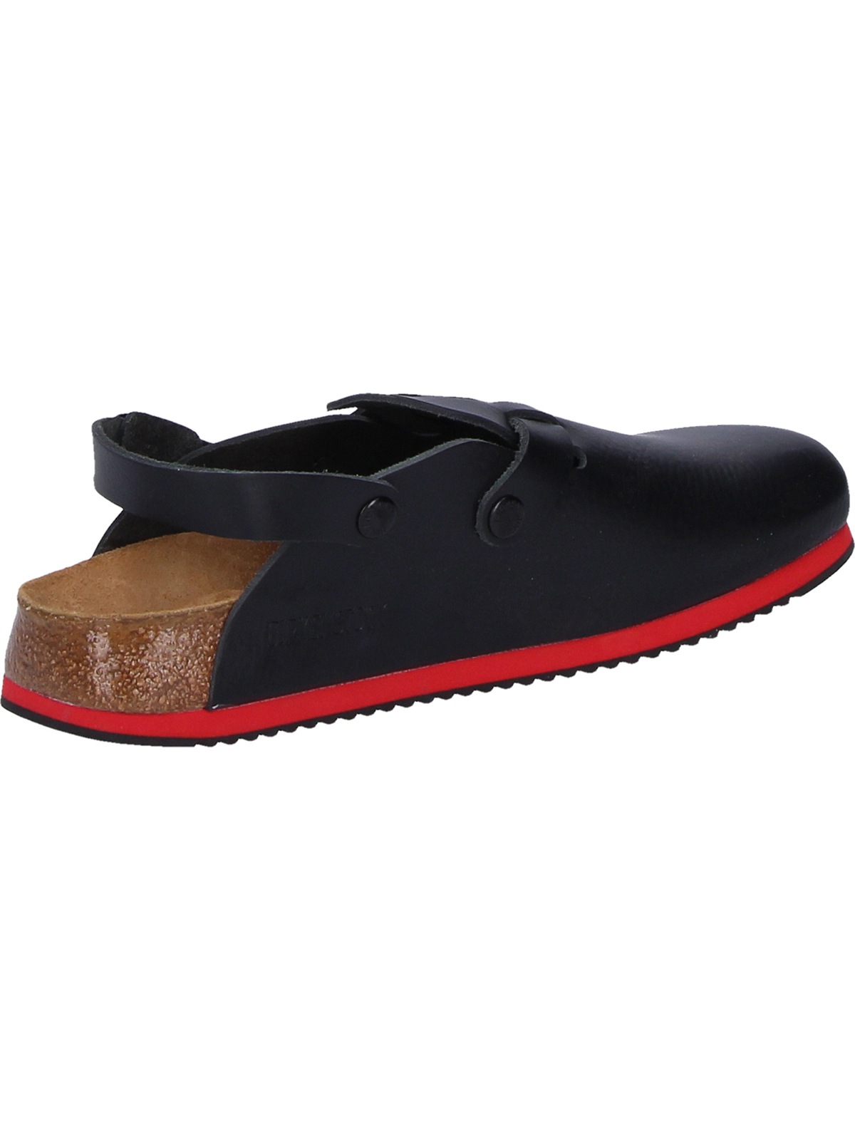 Pantolette BIRKENSTOCK "Kay SL", Damen, Gr. 39, schwarz, Obermaterial: 100% Rindsleder Leather cow., Schuhe Pantolette 3
