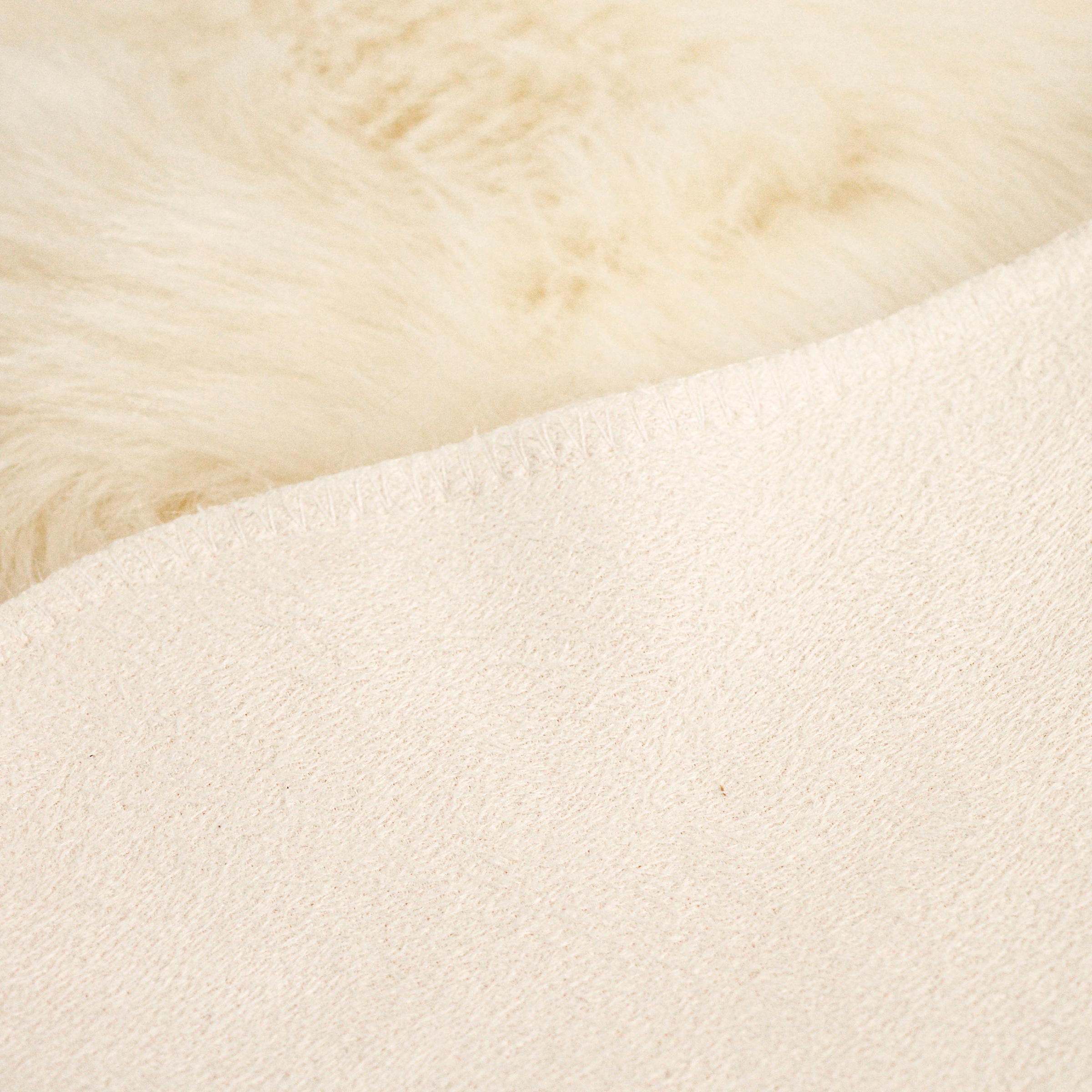 KiNZLER Fellteppich "Kunstfell" fellförmig 30 mm Höhe Uni-Farben, weich & f günstig online kaufen