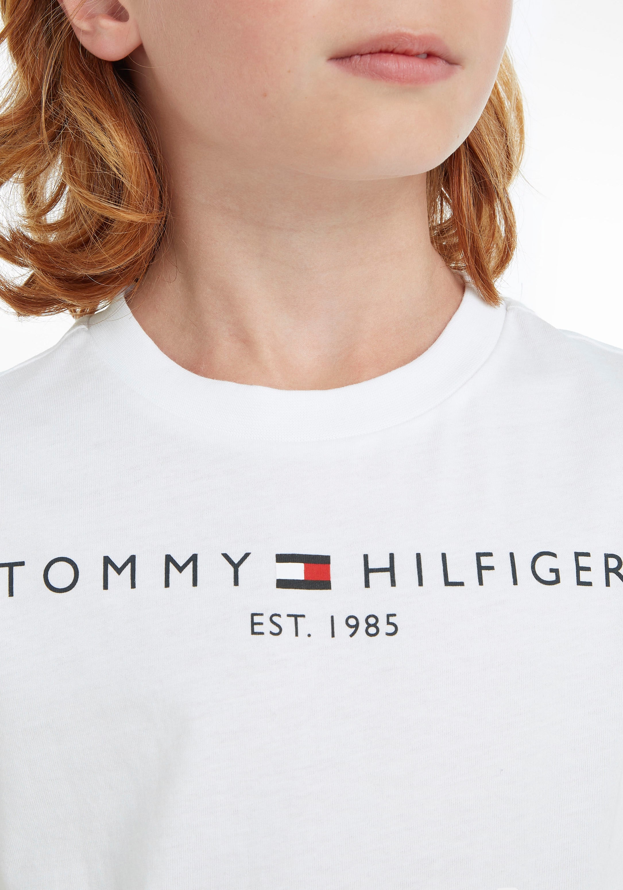 Tommy Hilfiger T-Shirt »ESSENTIAL für | Jungen BAUR TEE«, online und Mädchen kaufen