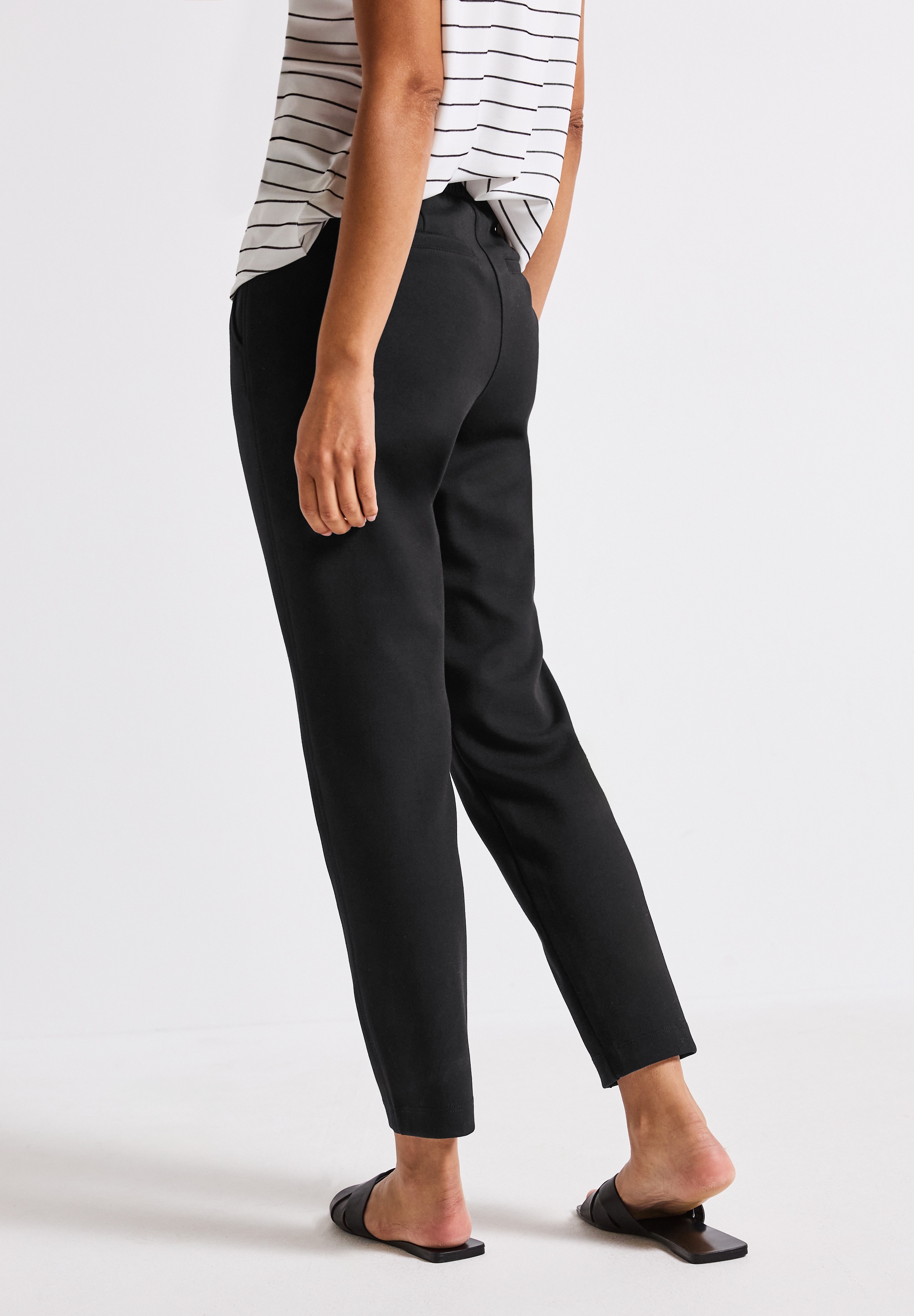 STREET ONE Jogger Pants, Middle Waist