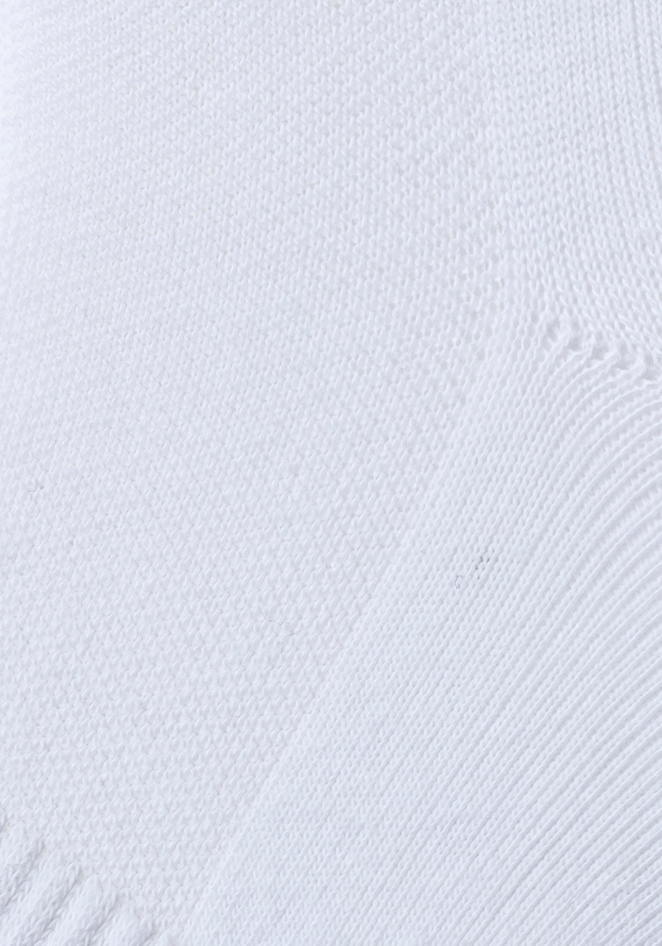 Bench. Sneakersocken, (Packung, 6 Paar), mit feiner Mesh Konstruktion und Mittelfußgummi