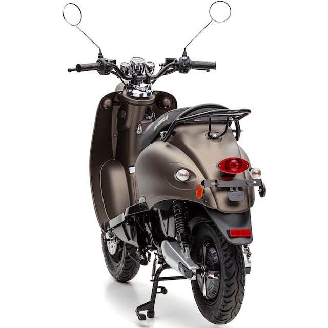 Nova Motors E-Motorroller »eRetro Star Li«, härteverstellbare Dual-Stoßdämpfer  hinten auf Rechnung | BAUR