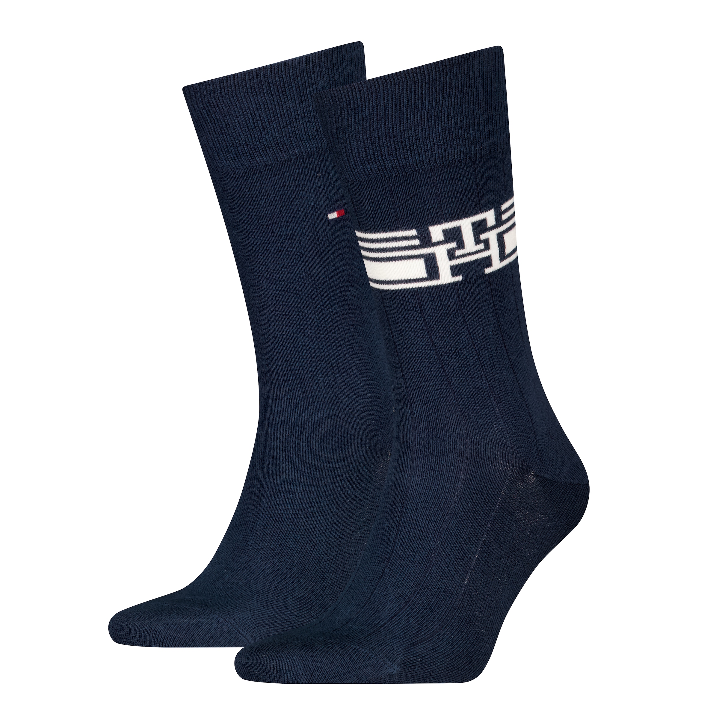 TOMMY HILFIGER Socken »TH MEN SOCK 2P MONOGRAM STRIPE...