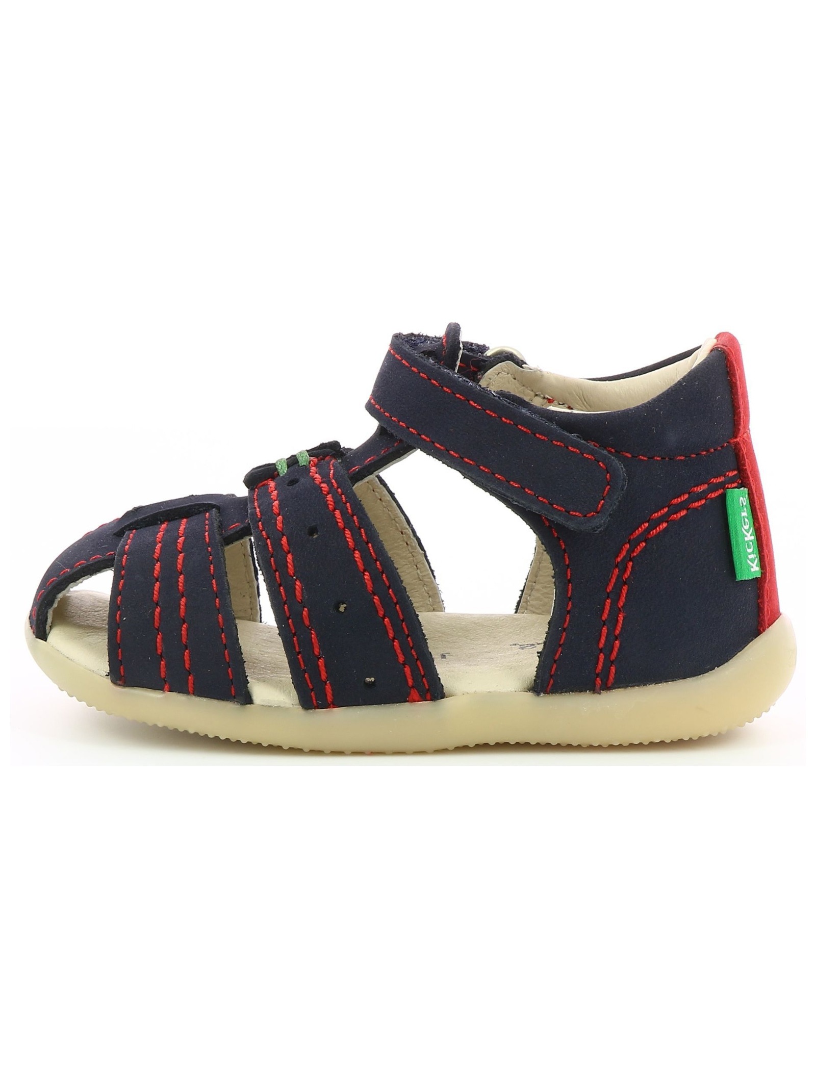 Kickers Riemchensandale »Kickers Sandalen Nubukleder«