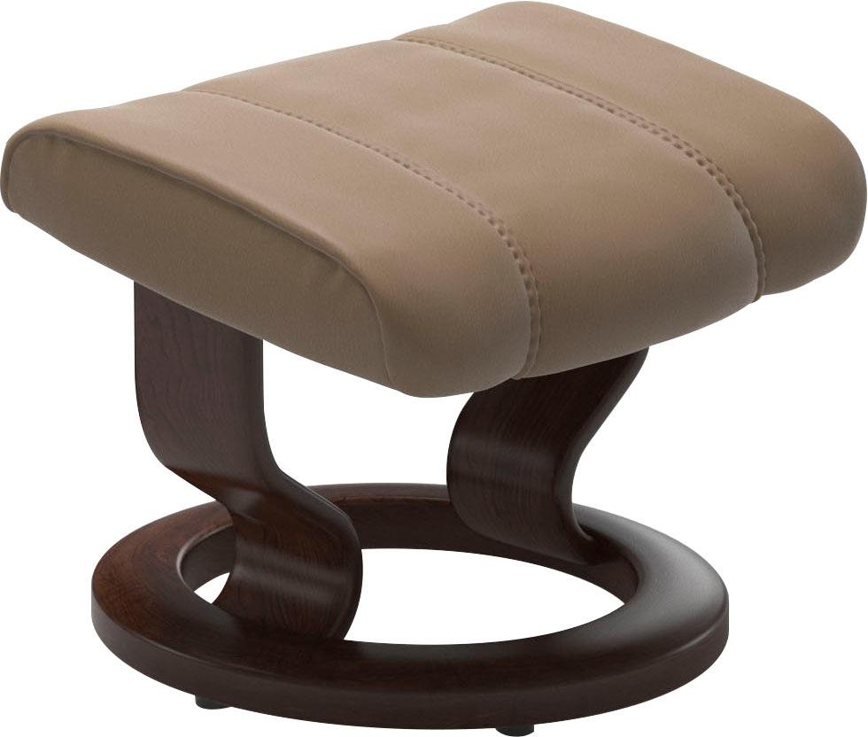 Stressless Fußhocker "Consul", mit Classic Base, Gestell Braun