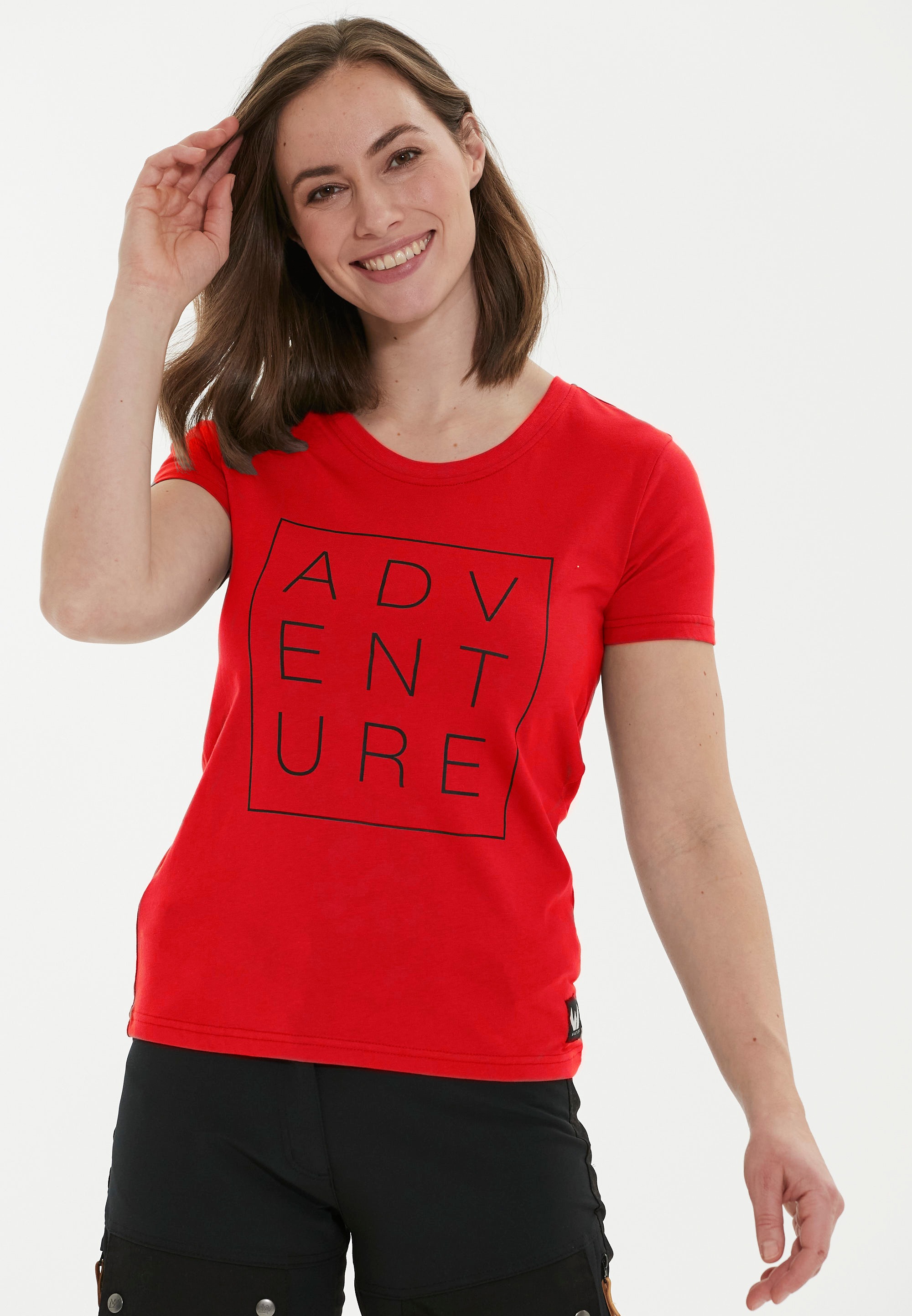WHISTLER T-Shirt »Pine« mit trendigem Frontprint