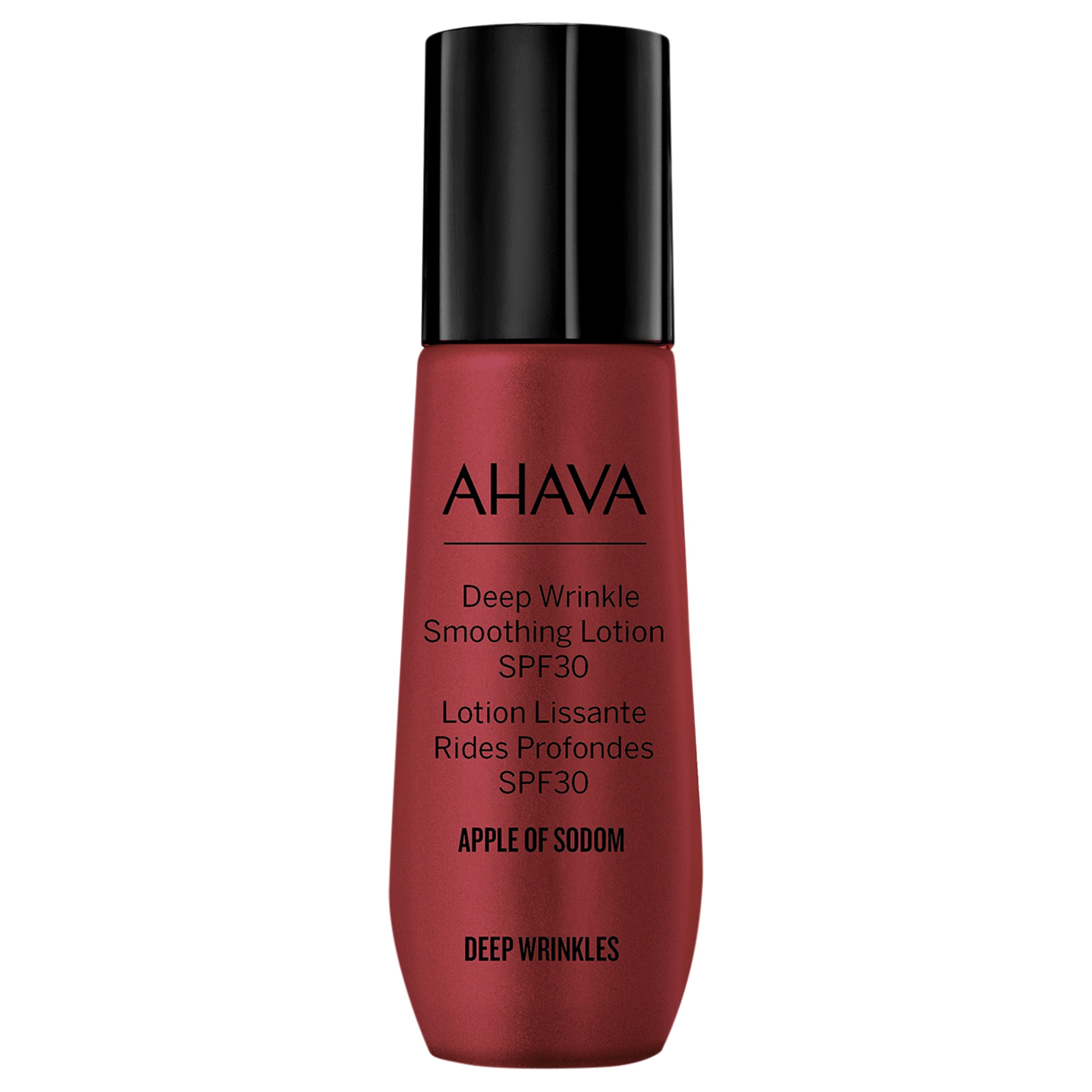 AHAVA Gesichtslotion "DEEP WRINKLE LOTION BROAD SPECTRUM SPF 30" mit Apple of Sodom™-Komplex, schnell einziehende Formel