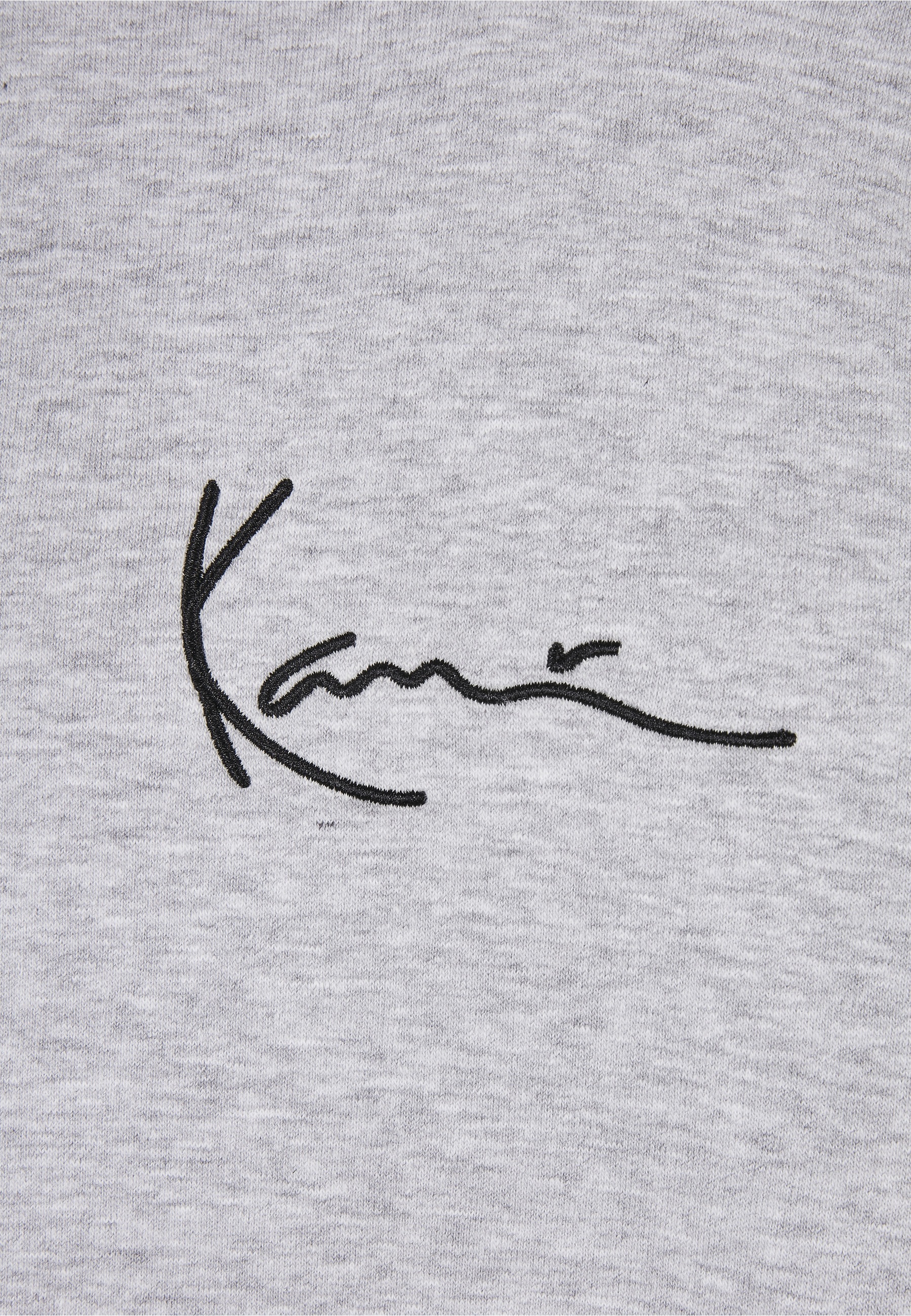 Karl Kani Rundhalspullover »Karl Kani Männer KKMQ32061GRY Small Signature Hoodie ash grey« 1 Stk.