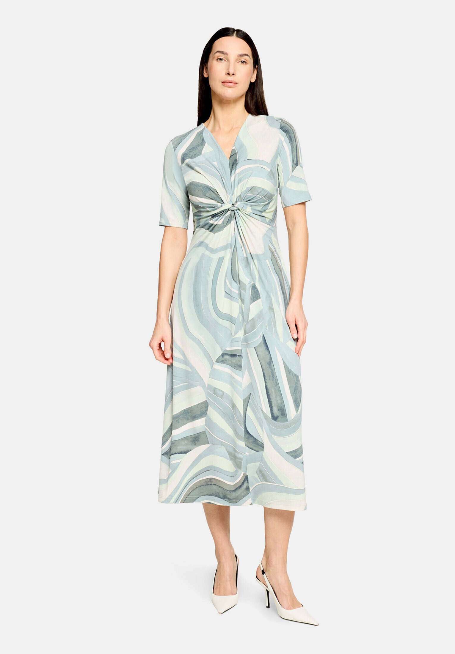 Betty Barclay Midikleid »Damen mit Raffung« Ohne Tasche