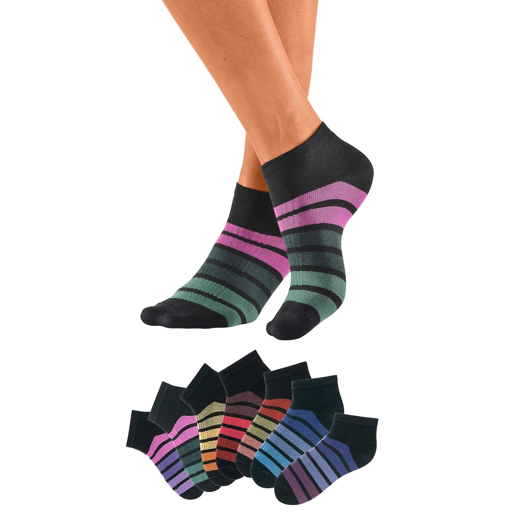 H.I.S Sneakersocken, (Set, 7 Paar)