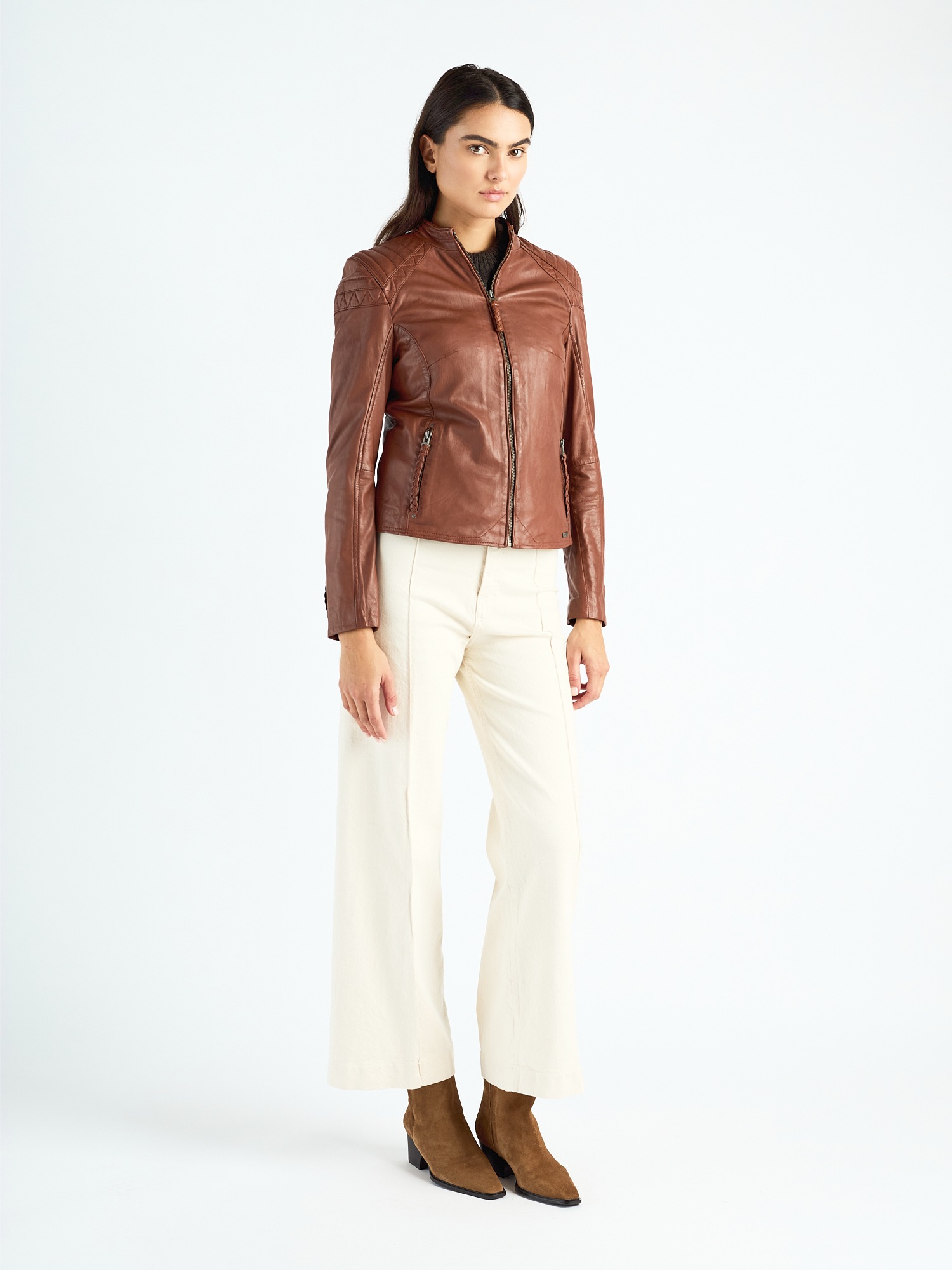 Maze Lederjacke »Brightwater«