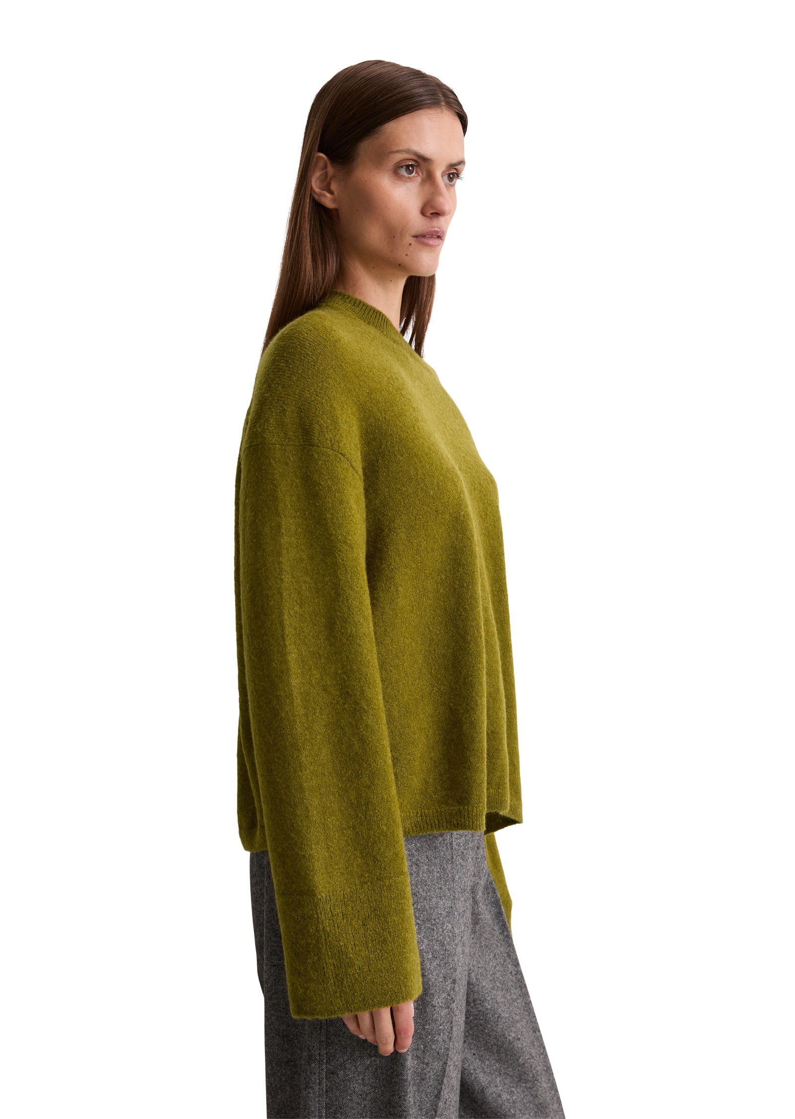 Marc OPolo Strickpullover "aus Schurwolle-Alpakawolle-Mix" günstig online kaufen