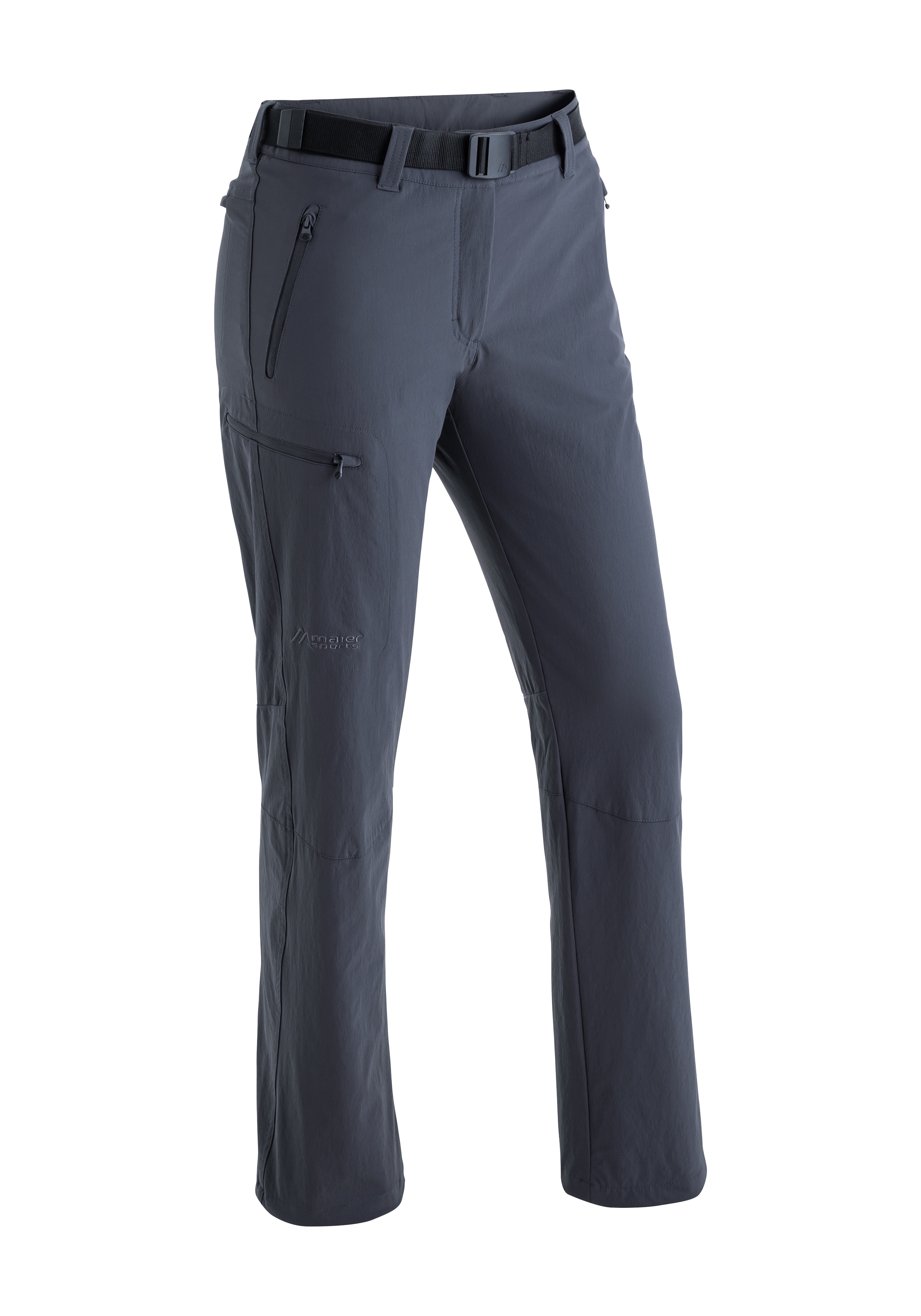 Maier Sports 1100000002199 "Rechberg" Damen Outdoorhose gefüttert, Wanderhose mit 4 RV-Taschen, Regular Fit