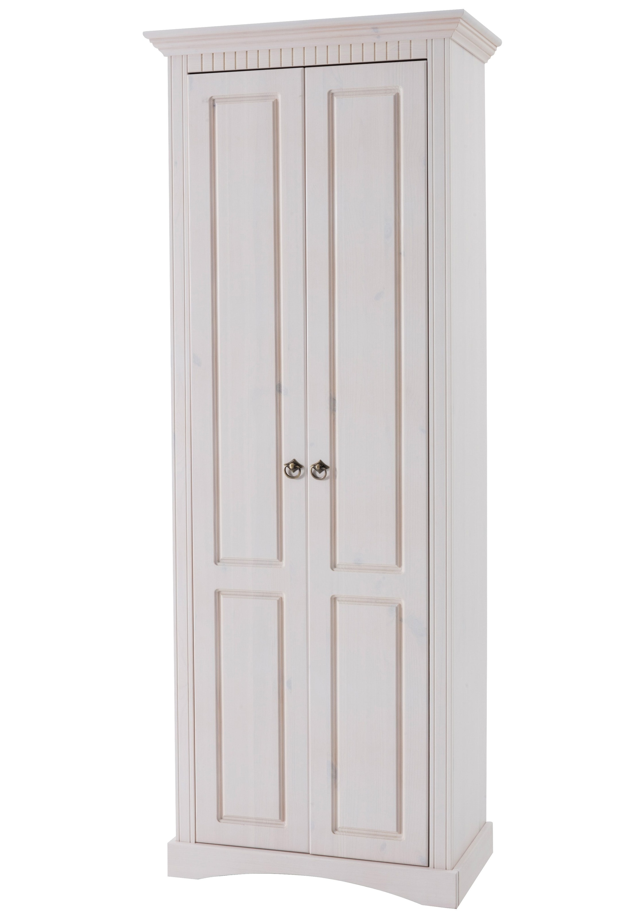 OTTO home Garderobenschrank "Rustic, Dielenschrank, Dielenmöbel, Landhausstil" Made in Europe, aus massiver Kiefer, Breite 71 cm, Kassettenoptik