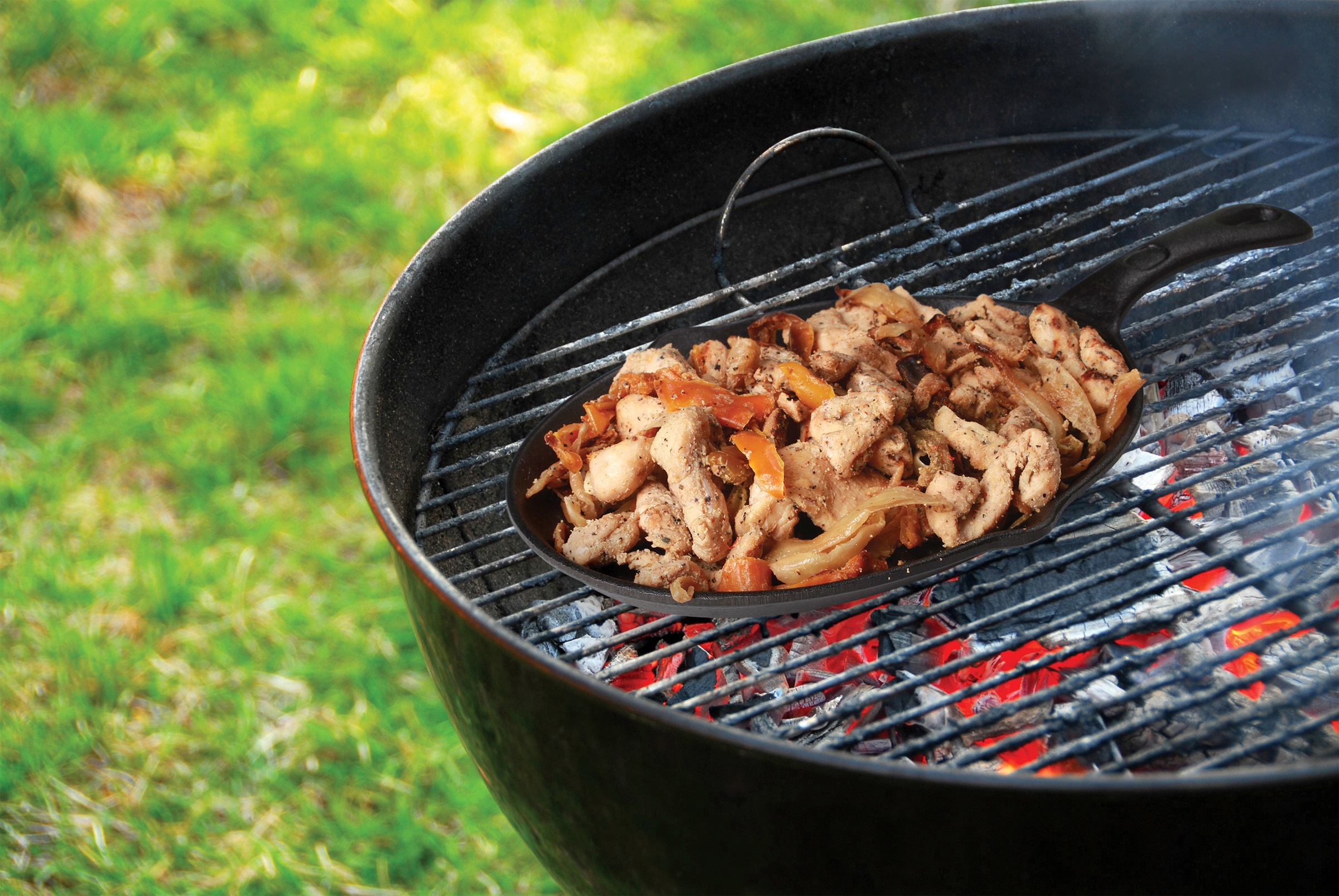 Jim Beam BBQ Grillpfanne 4 Stk., inkl. Griffüberzug und Holzuntersetzer günstig online kaufen