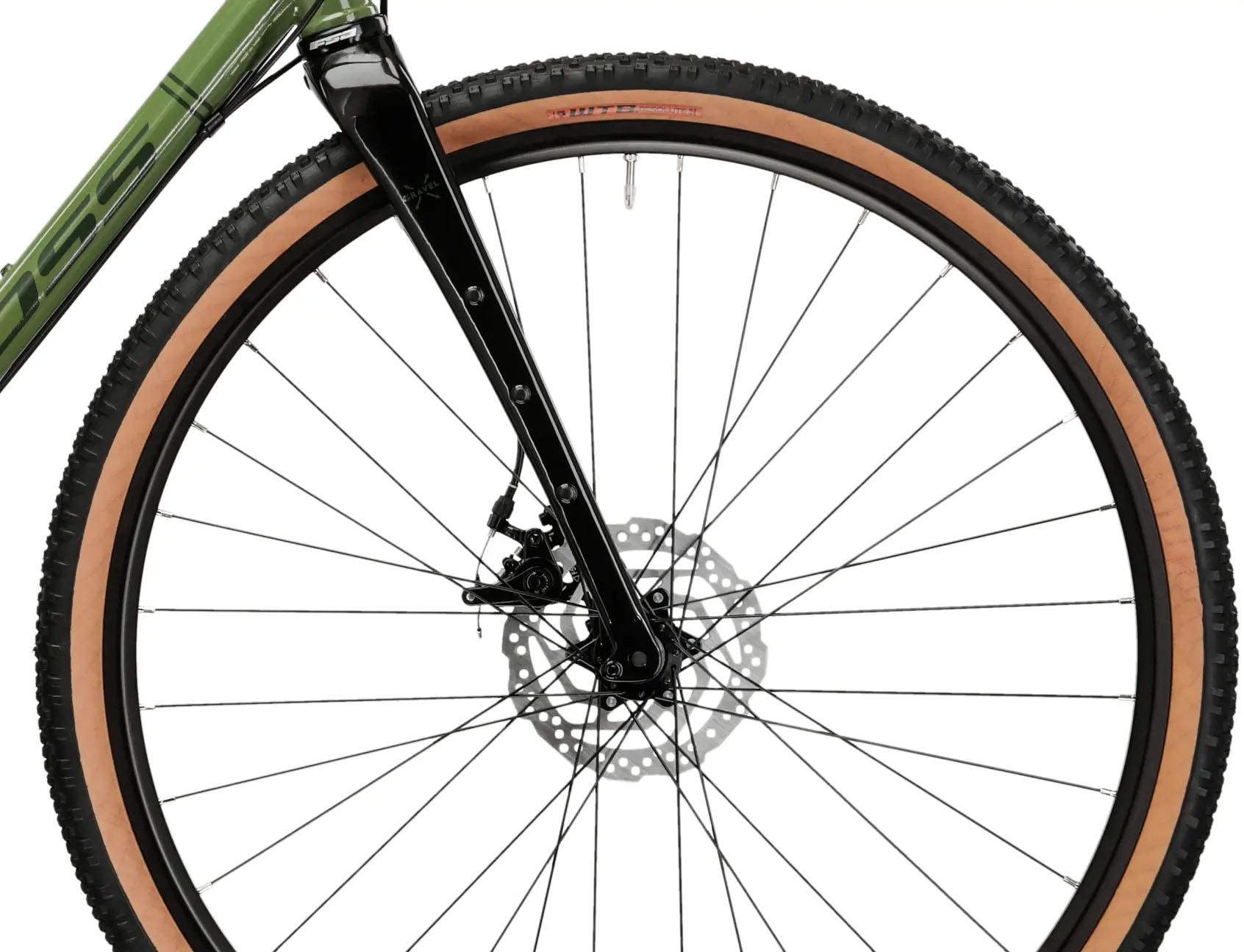 Kross Gravelbike »Gravelbike Esker 1.0 grün 20 Gänge«, 20 Gang, Shimano, GRX RX400 Schaltwerk, Kettenschaltung