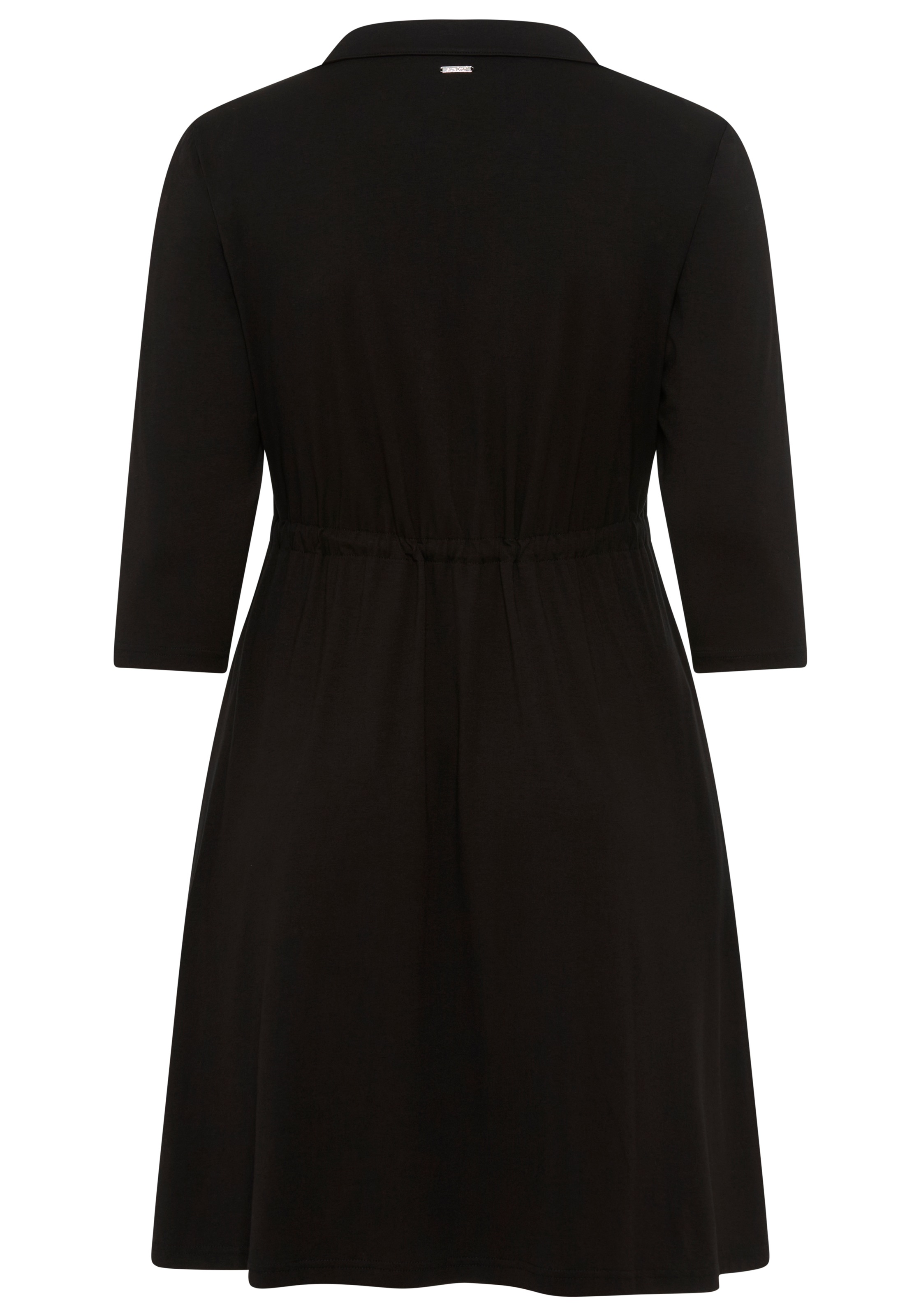 Laura Scott CURVE Midikleid, mit tailliertem Tunnelzug - GROSSE GRÖSSE