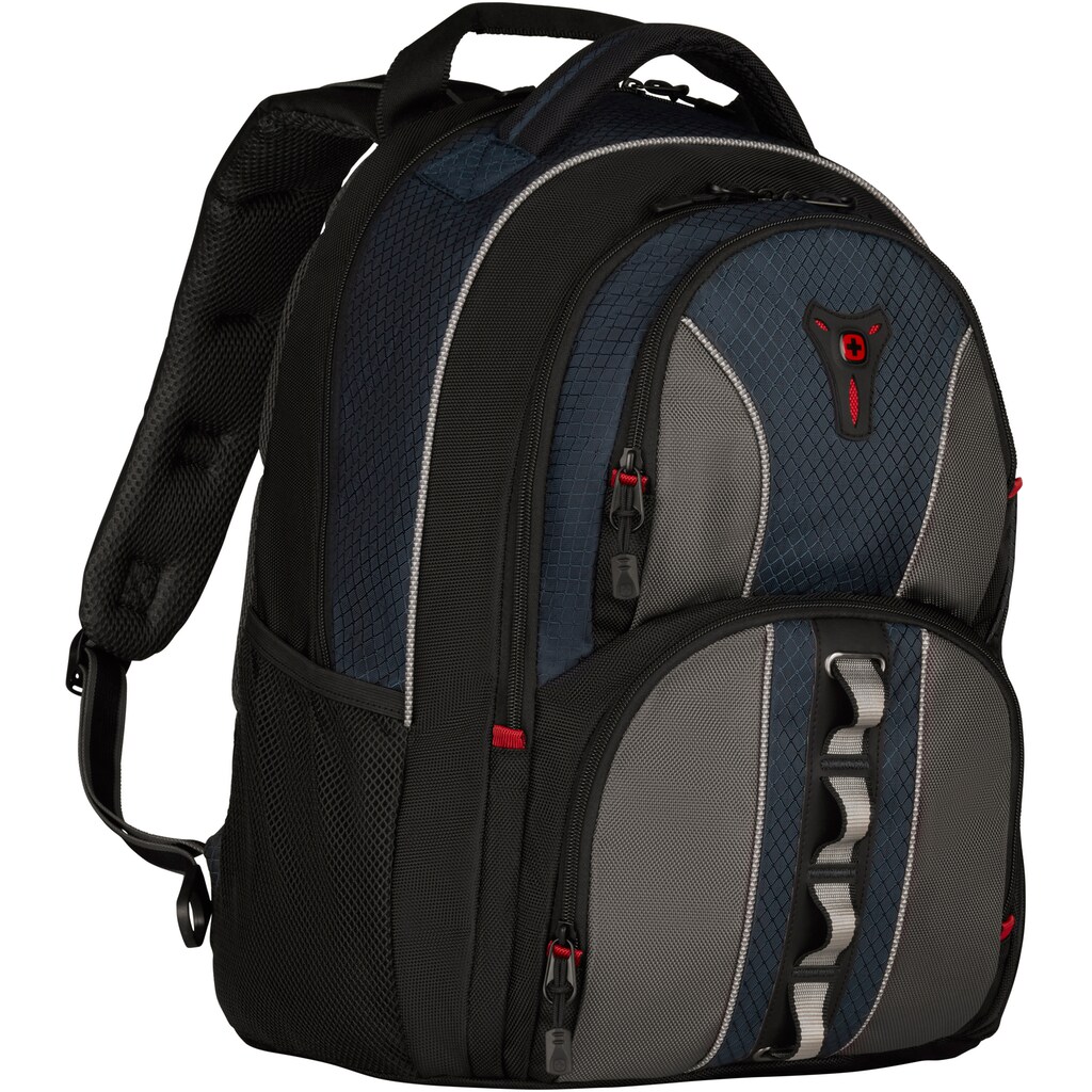 Wenger Laptoprucksack »Cobalt, grau/blau«