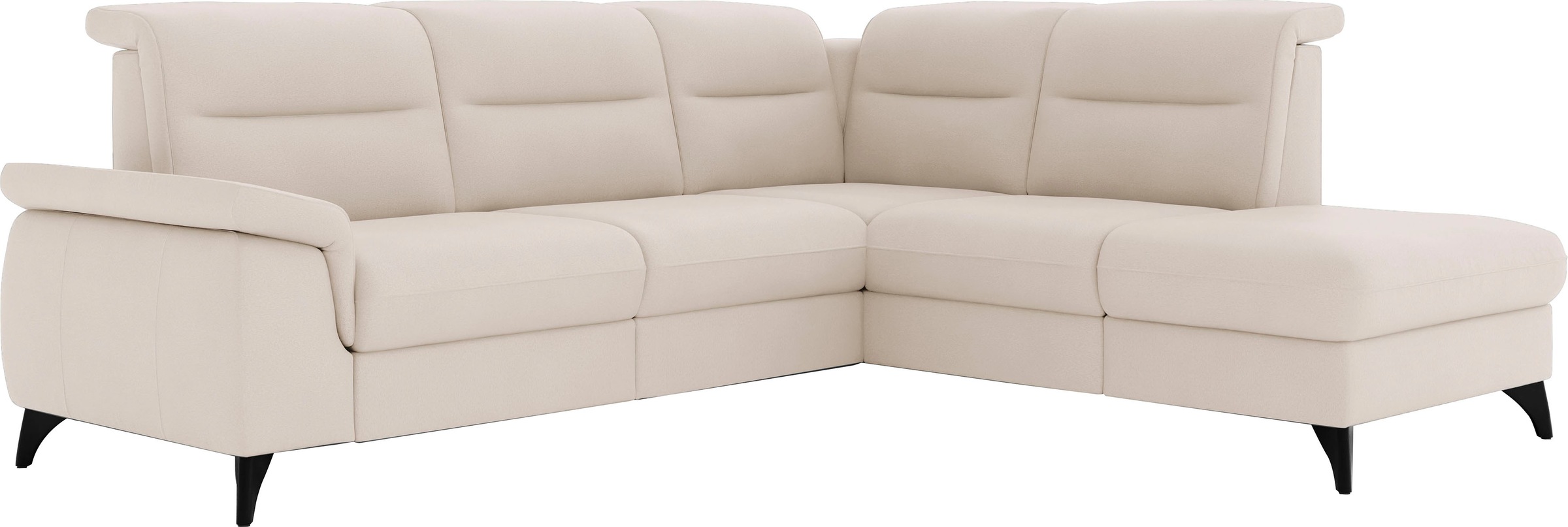 sit&more Ecksofa »Astoria L-Form« wahlweise mit motorischer Relaxfunktion
