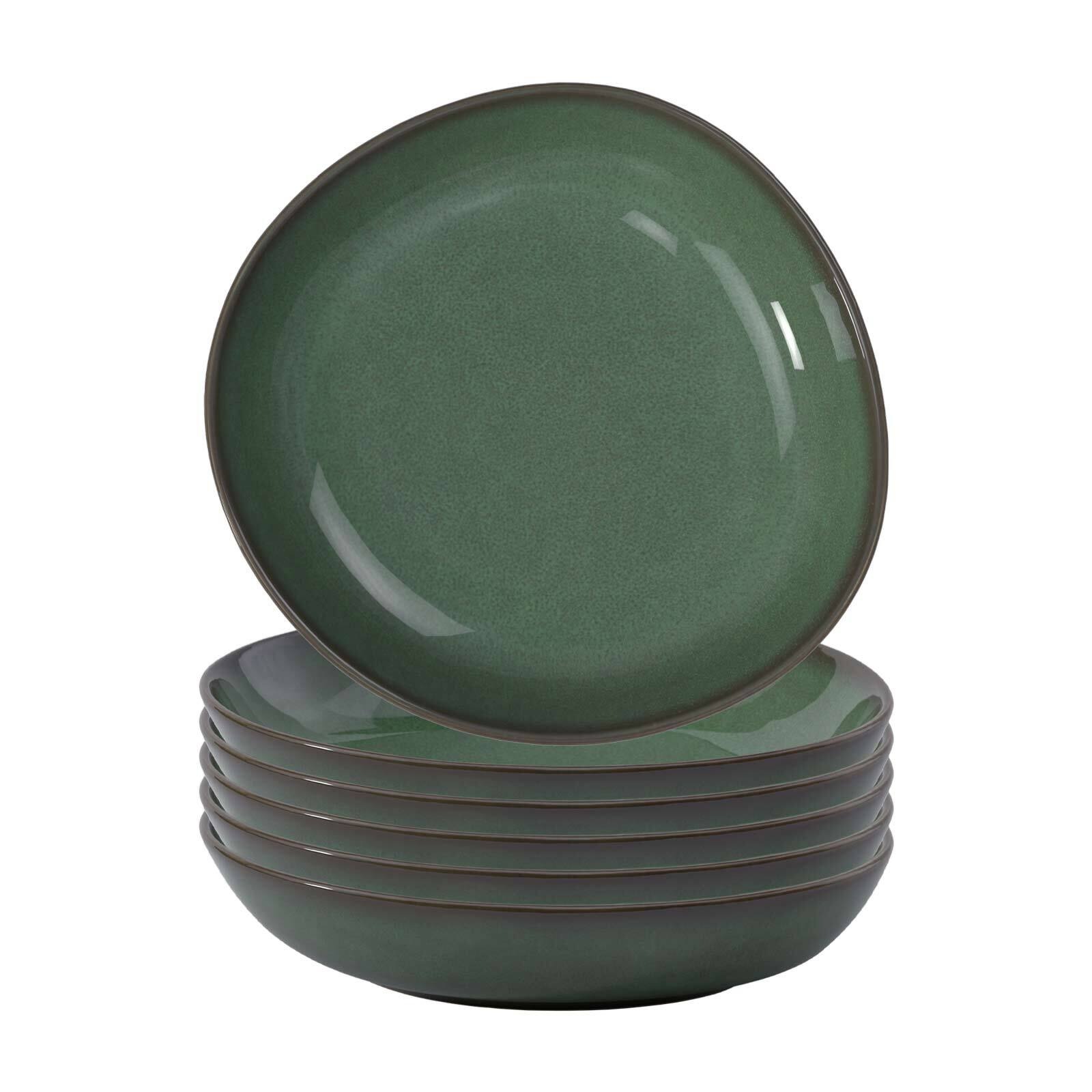 Schale "Schalen Lave ø 21 cm 6er Set", grün, LIKE. BY VILLEROY & BOCH, Schüsseln