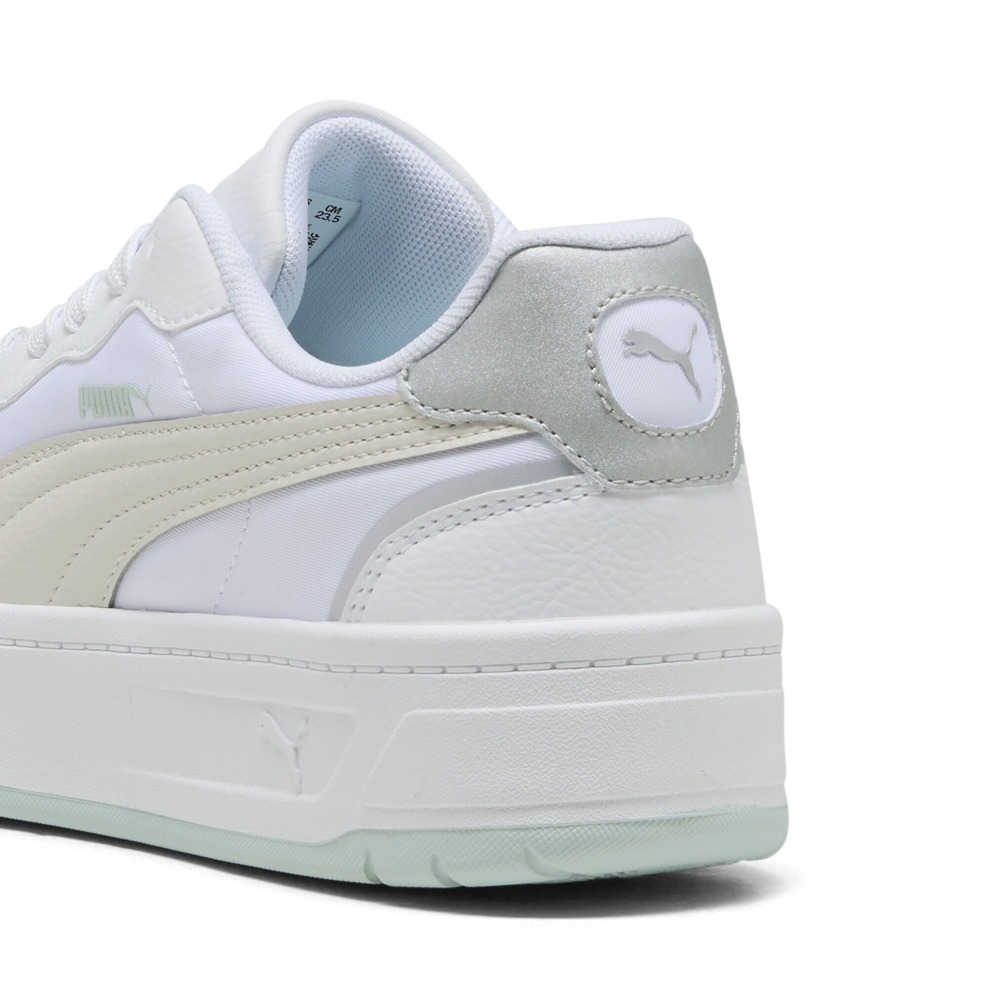 PUMA Sneaker »Court Lally Skye Aqua Metallics Sneakers Damen«