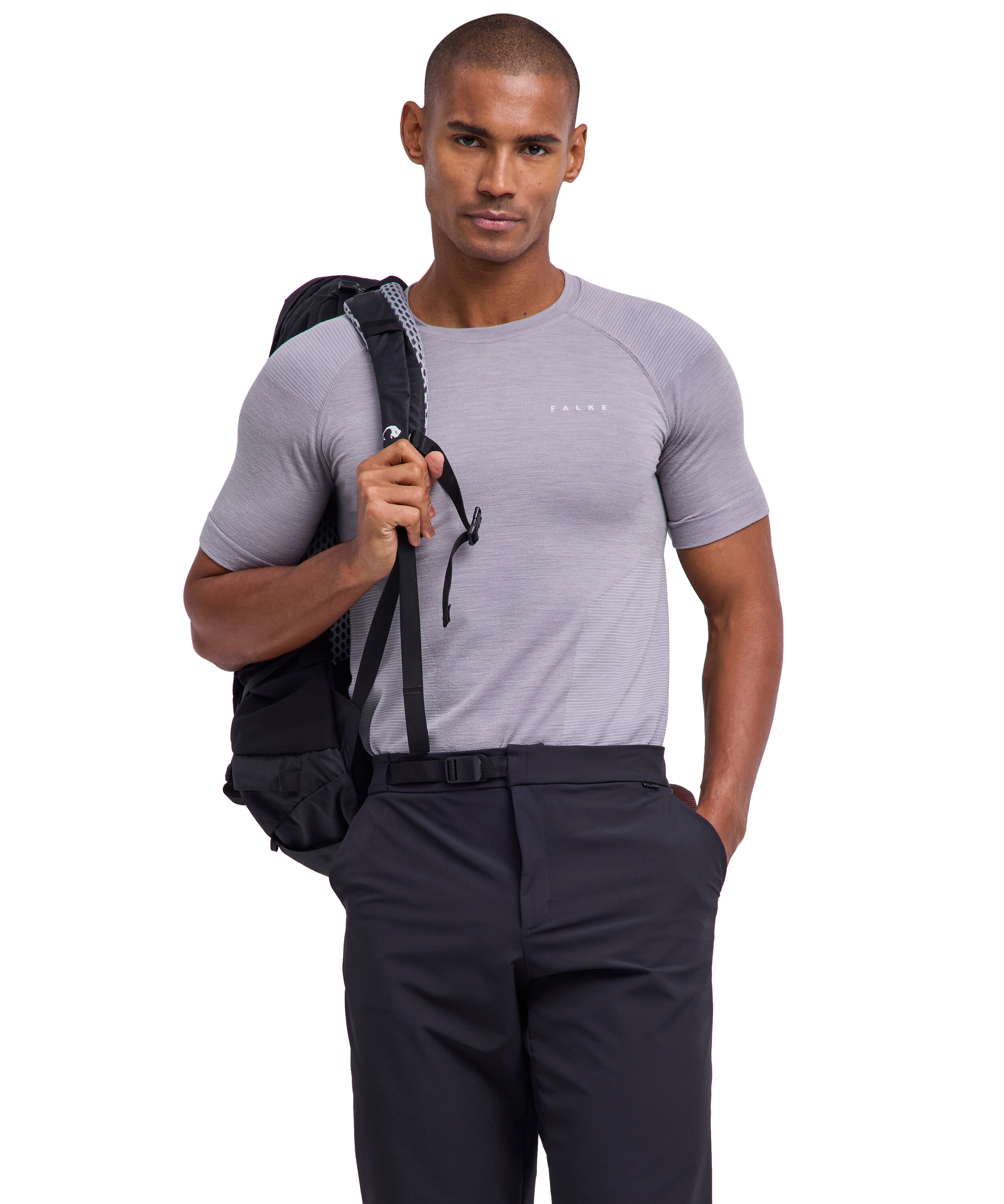 FALKE T-Shirt "Backpack-Ready Wool-Tech Light" 1