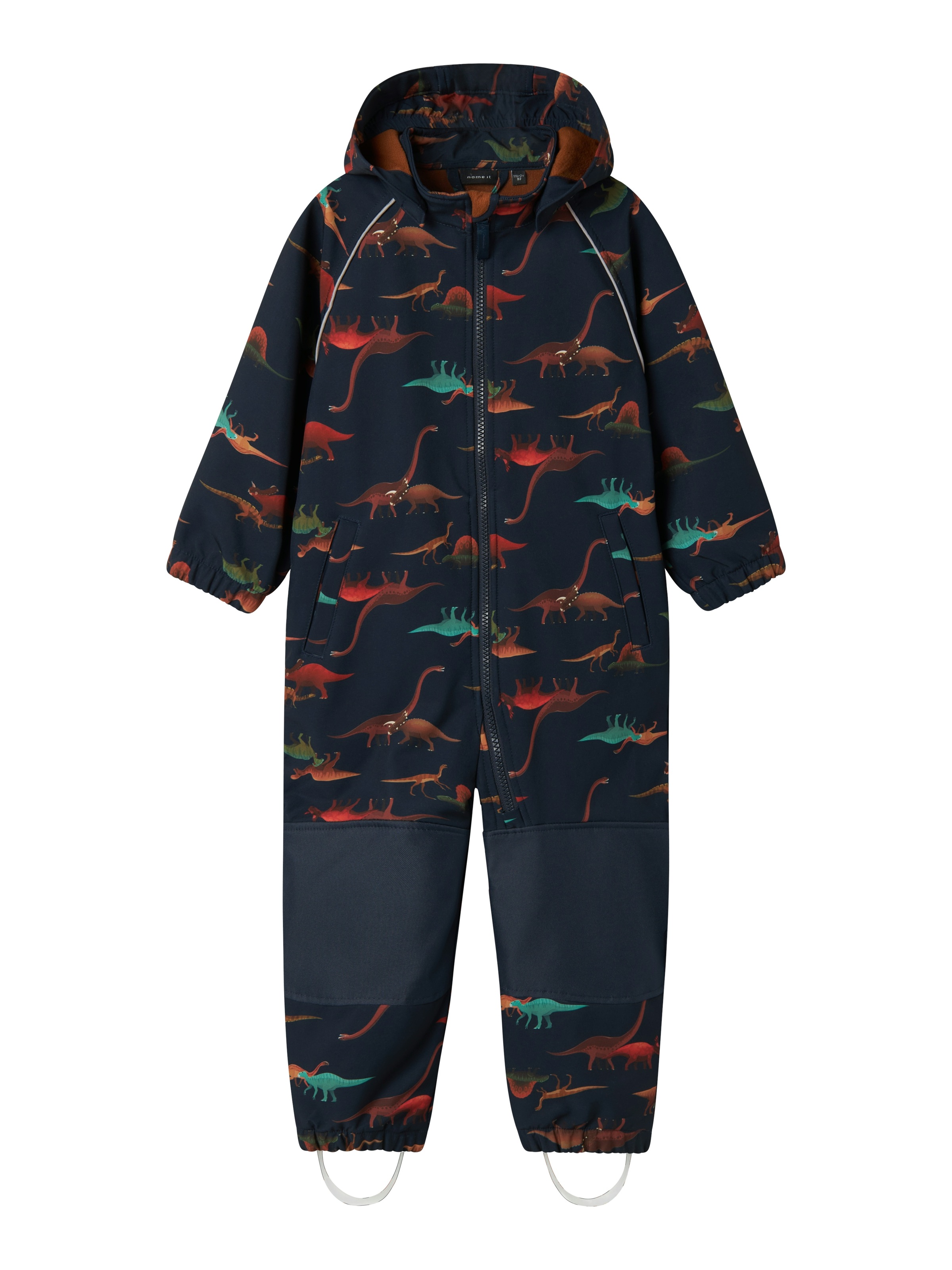 Name It Overall »NMMALFA08 SOFTSHELL SUIT AOP 1FO NOOS«, mit dekorativen und reflektierenden Details