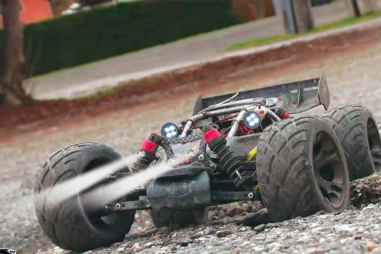 Jamara RC-Monstertruck »Splinter Desertbuggy 4WD«, 1:10, 2,4 GHz, mit LED