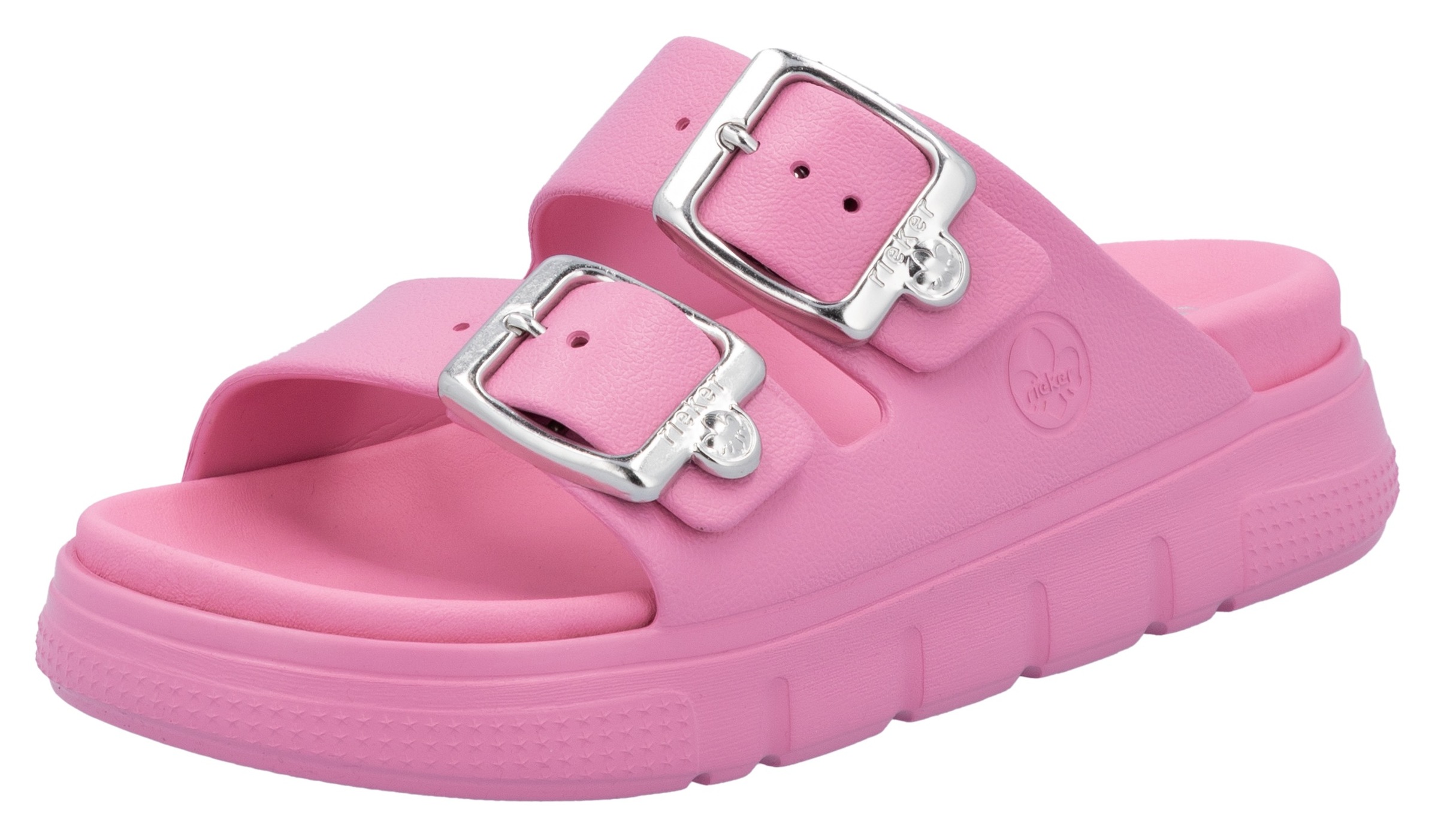 Rieker, Plateau, Sommerschuh, Schlappen in Weite G (=weit)