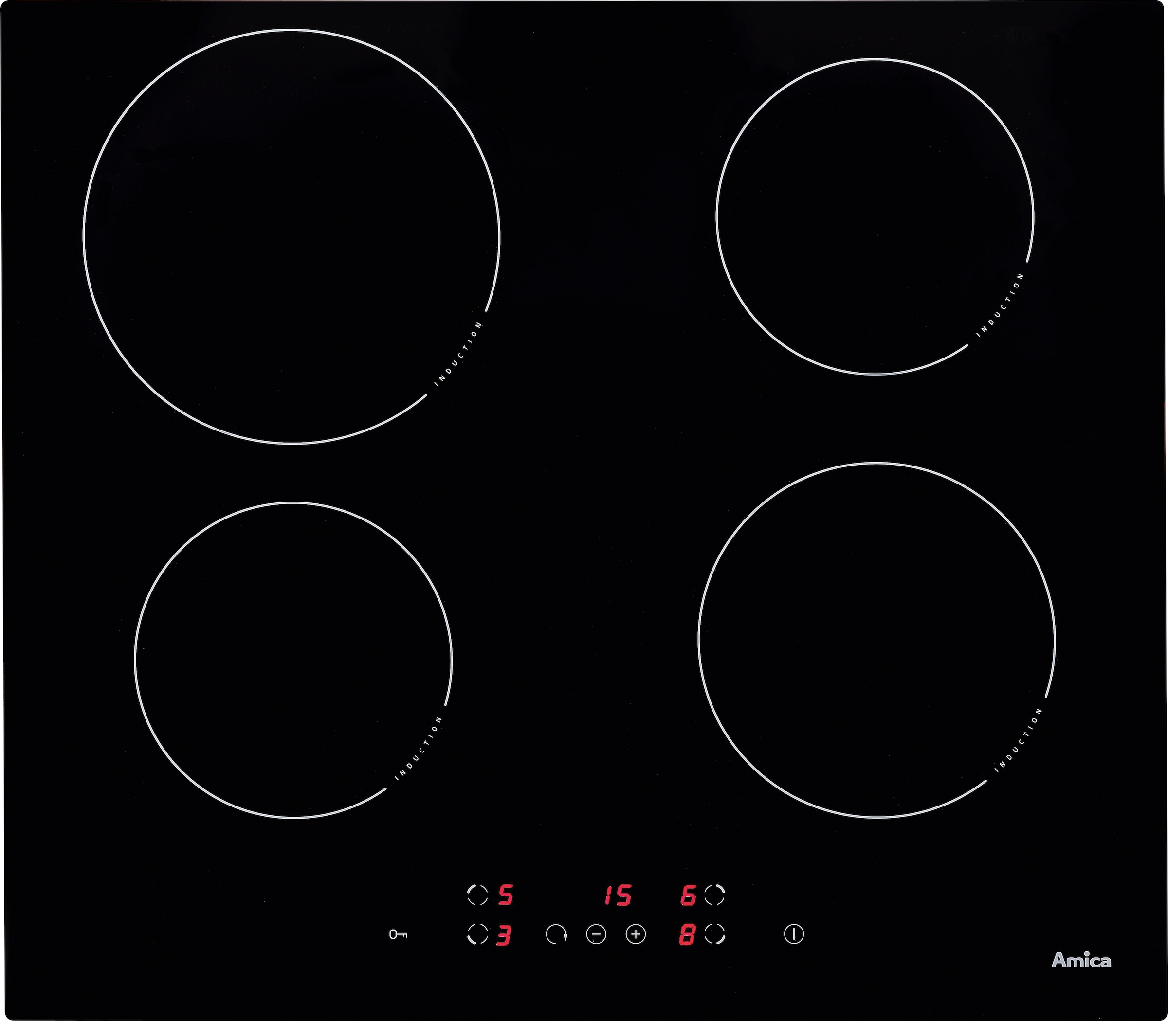 Amica Flex-Induktions-Kochfeld KMI 13321 A A...