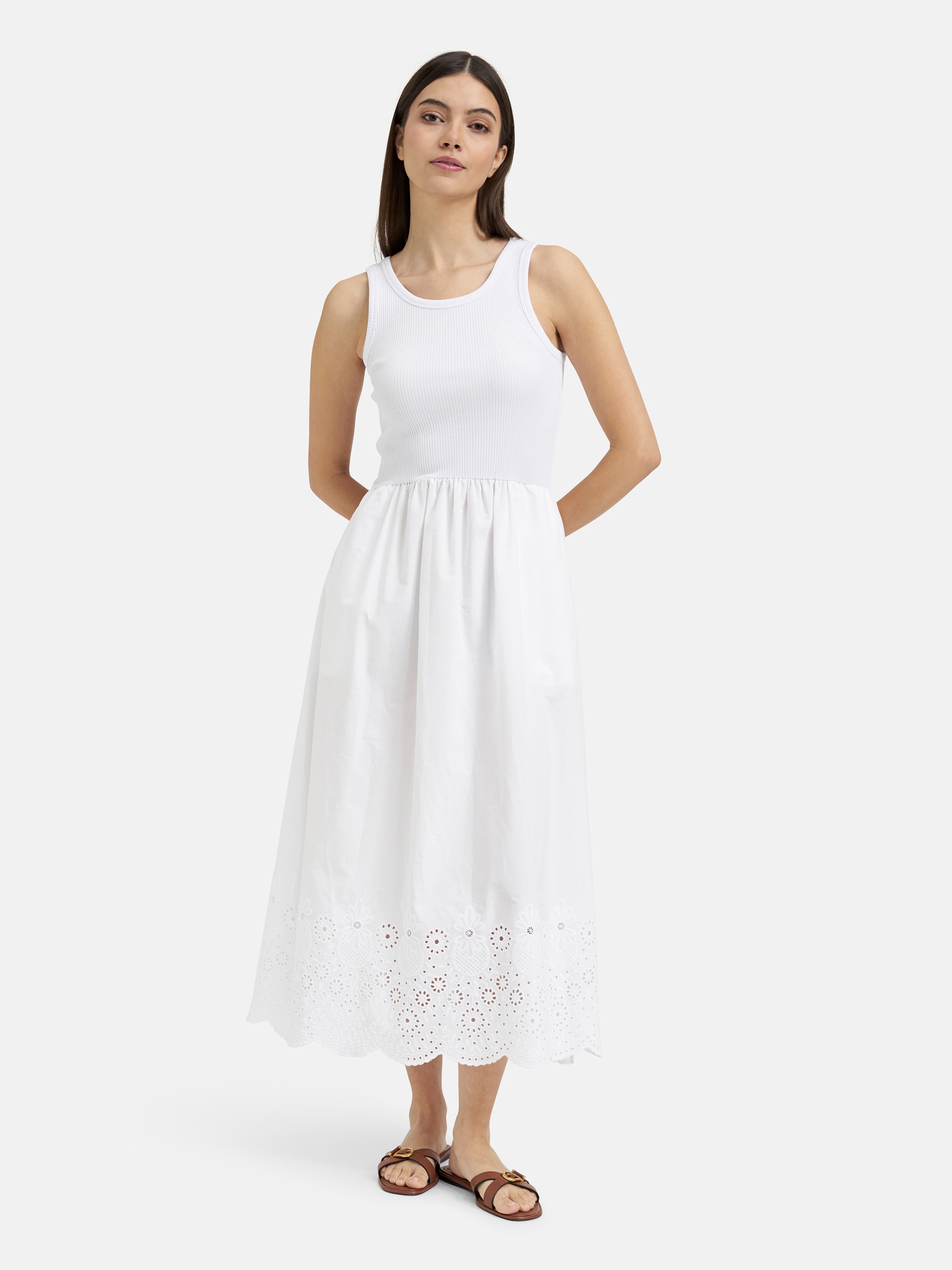 Smith & Soul Sommerkleid Eingrifftaschen aus Baumwolle