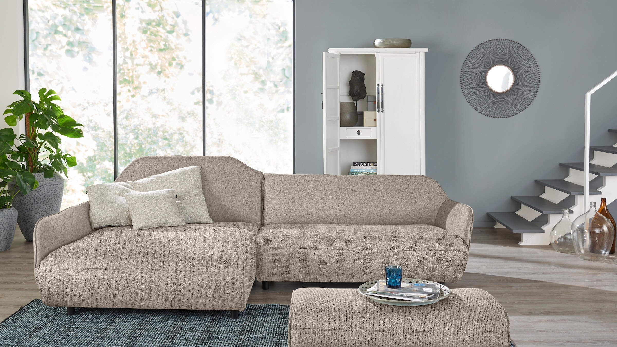 Creation BY ROLF BENZ Ecksofa "CR.480, Designecksofa, L-Form", Wahlweise au günstig online kaufen