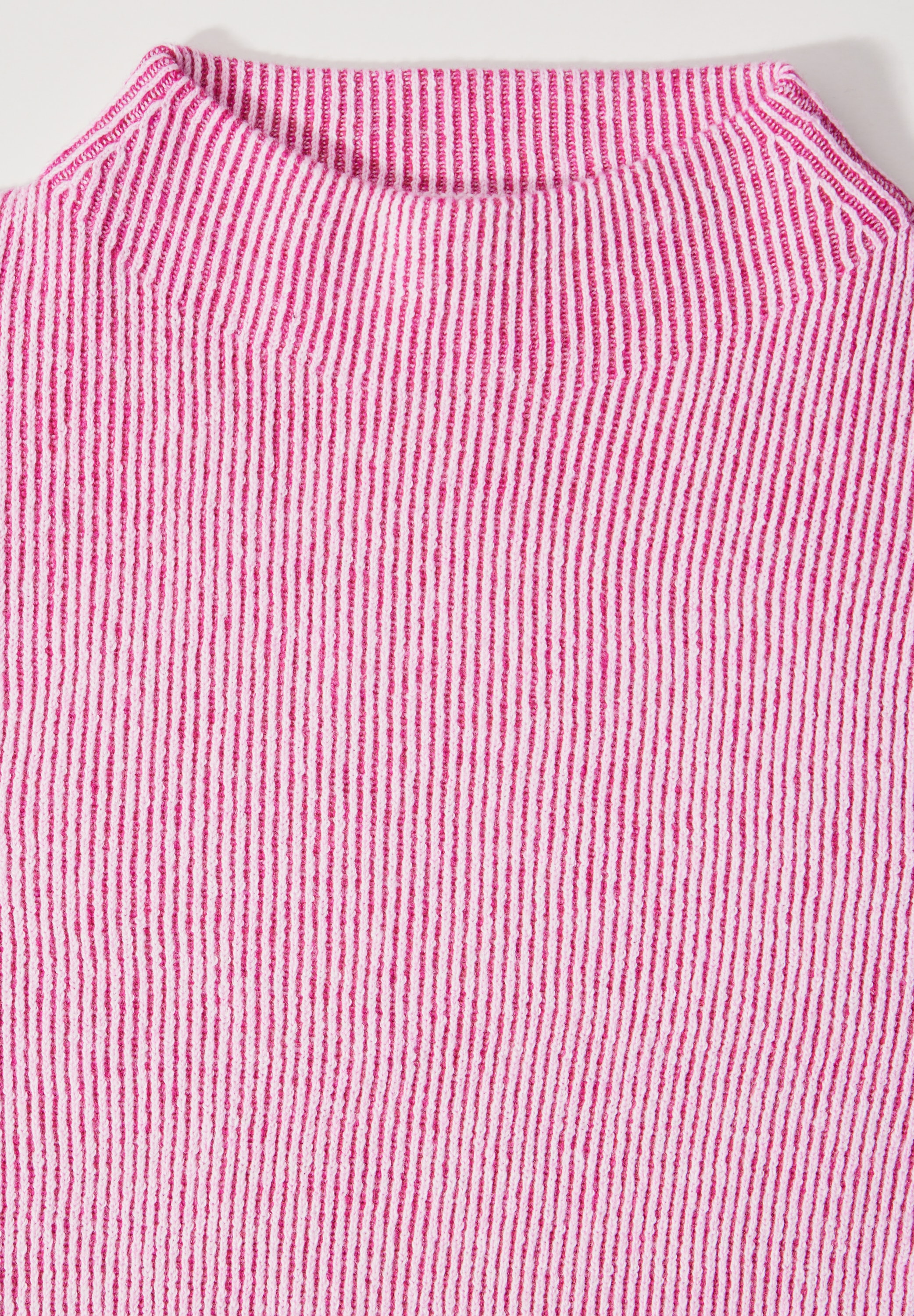 Cecil Strickpullover, mit Materialmix