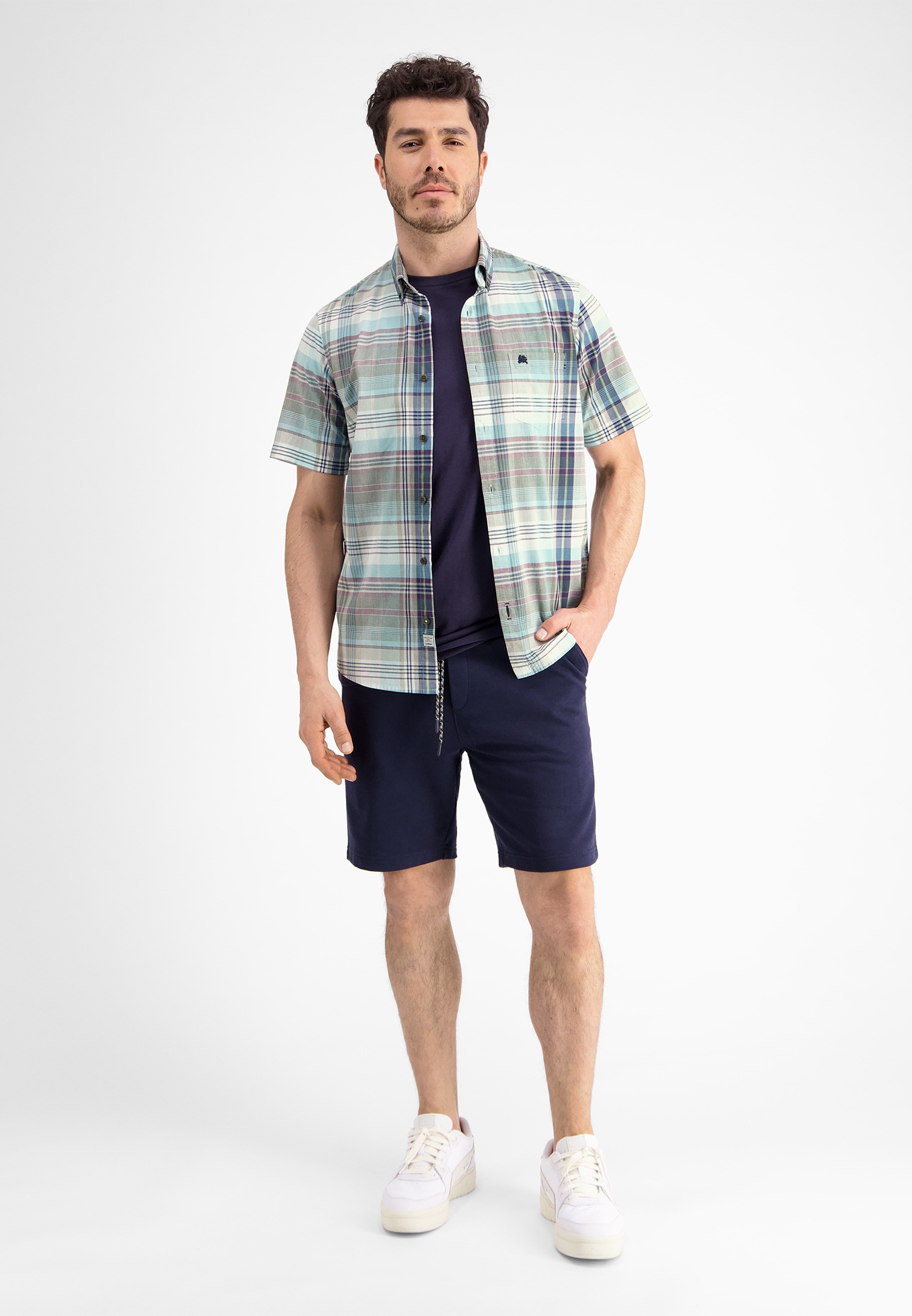 Thumbnail - LERROS Kurzarmhemd "Halbarmhemd, kariert"