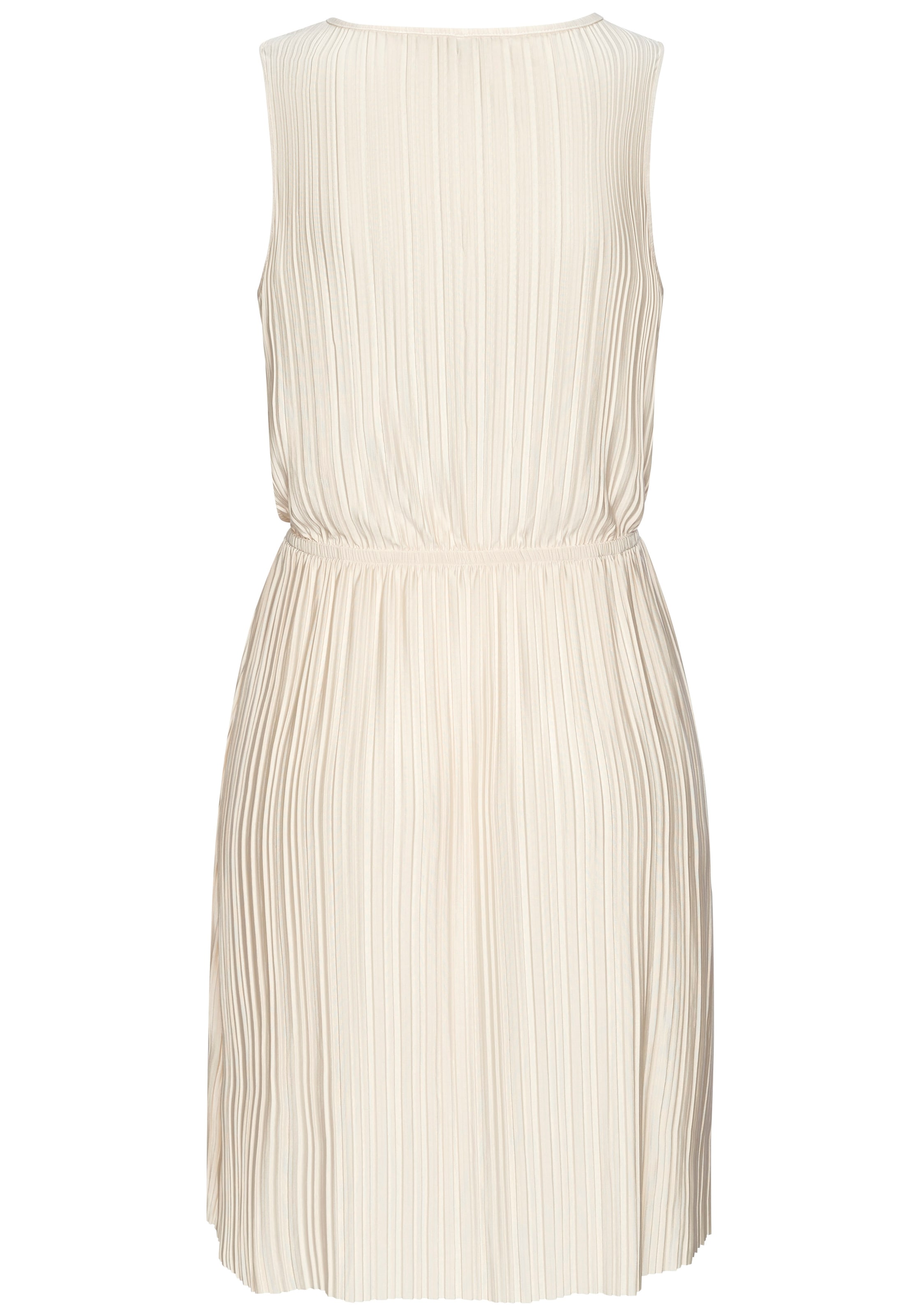LASCANA Plisseekleid »aus schimmernder Ware« Ohne Taschen Partykleid, festliches Sommerkleid, Cocktailkleid
