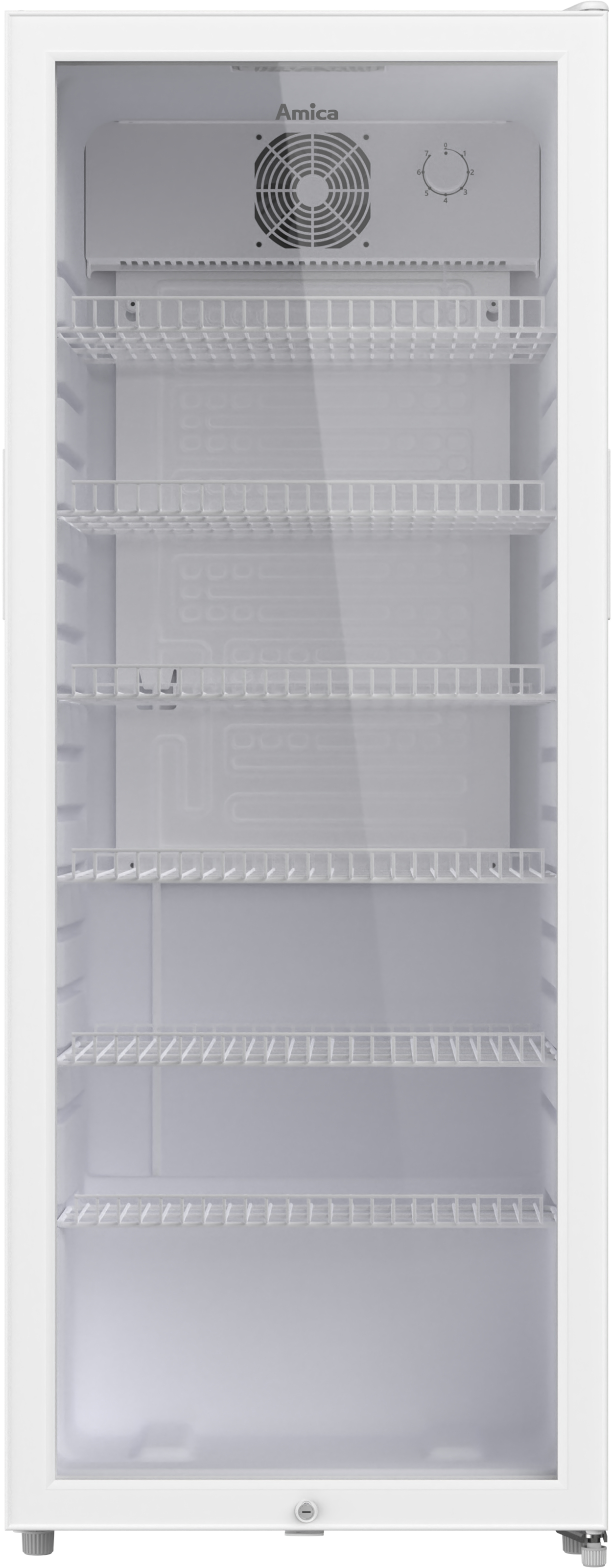 Amica Getränkekühlschrank »FK 344 150 W« 141 cm hoch 55 cm breit perfekte Kühlung dank professioneller Ausstattung