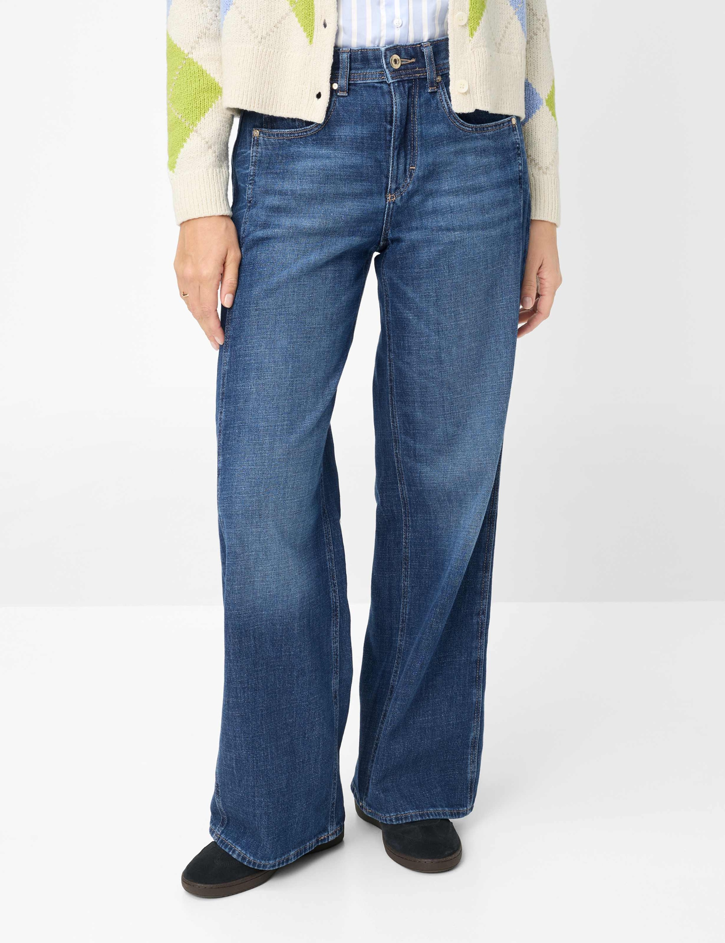 Brax Style Morgan 5-Pocket Wide Leg Jeans Women
