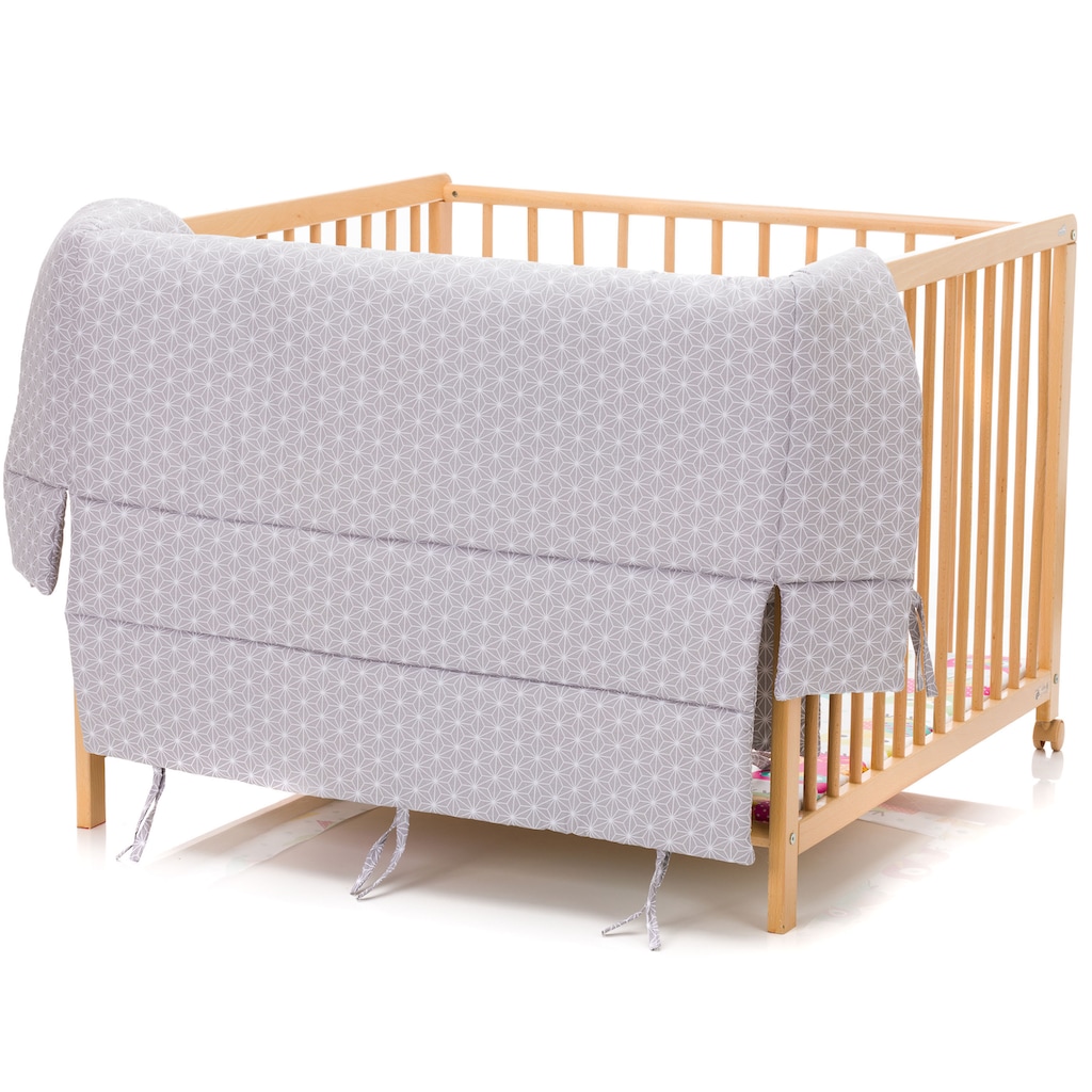 Fillikid Laufgittereinlage »Flexi Luxe, Cube Grey«