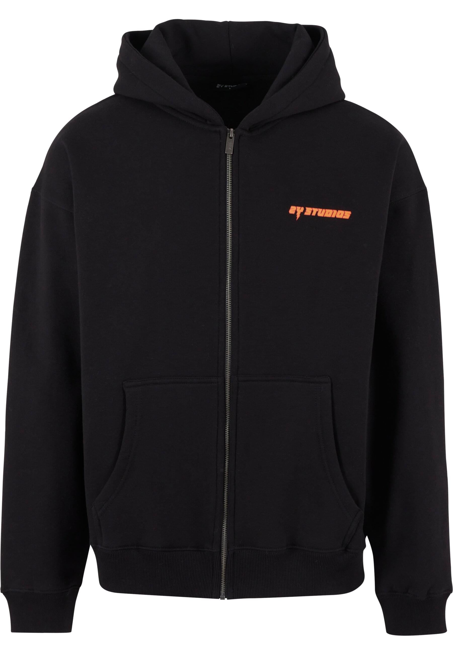 2Y Studios Sweatjacke "2Y Studios Herren Last For Life Oversize Zip-Hoodie" günstig online kaufen