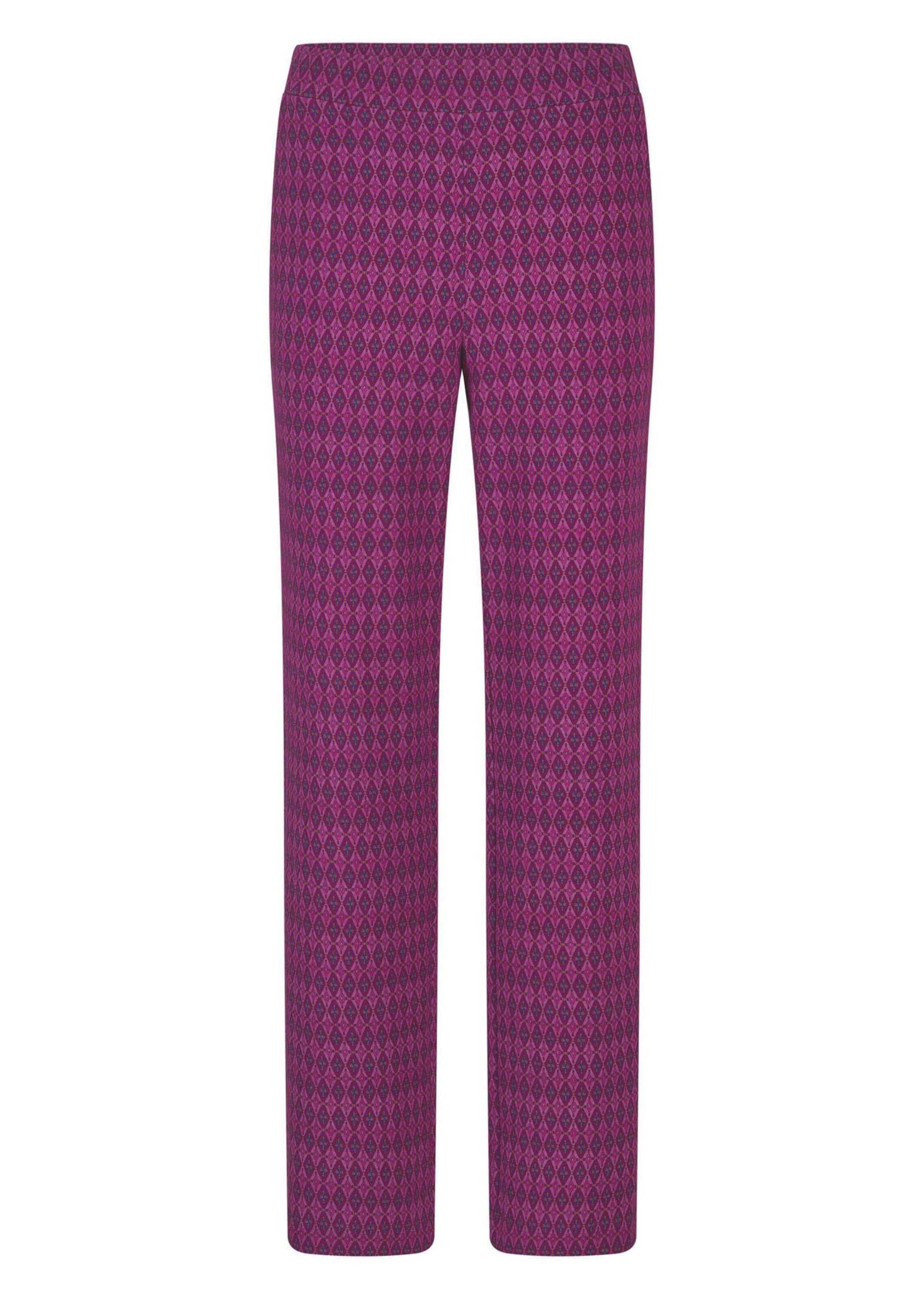 GOLDNER Chinos "Kurzgröße Elegante Schlupfhose mit weitem Bein" stretchbequemer Jersey