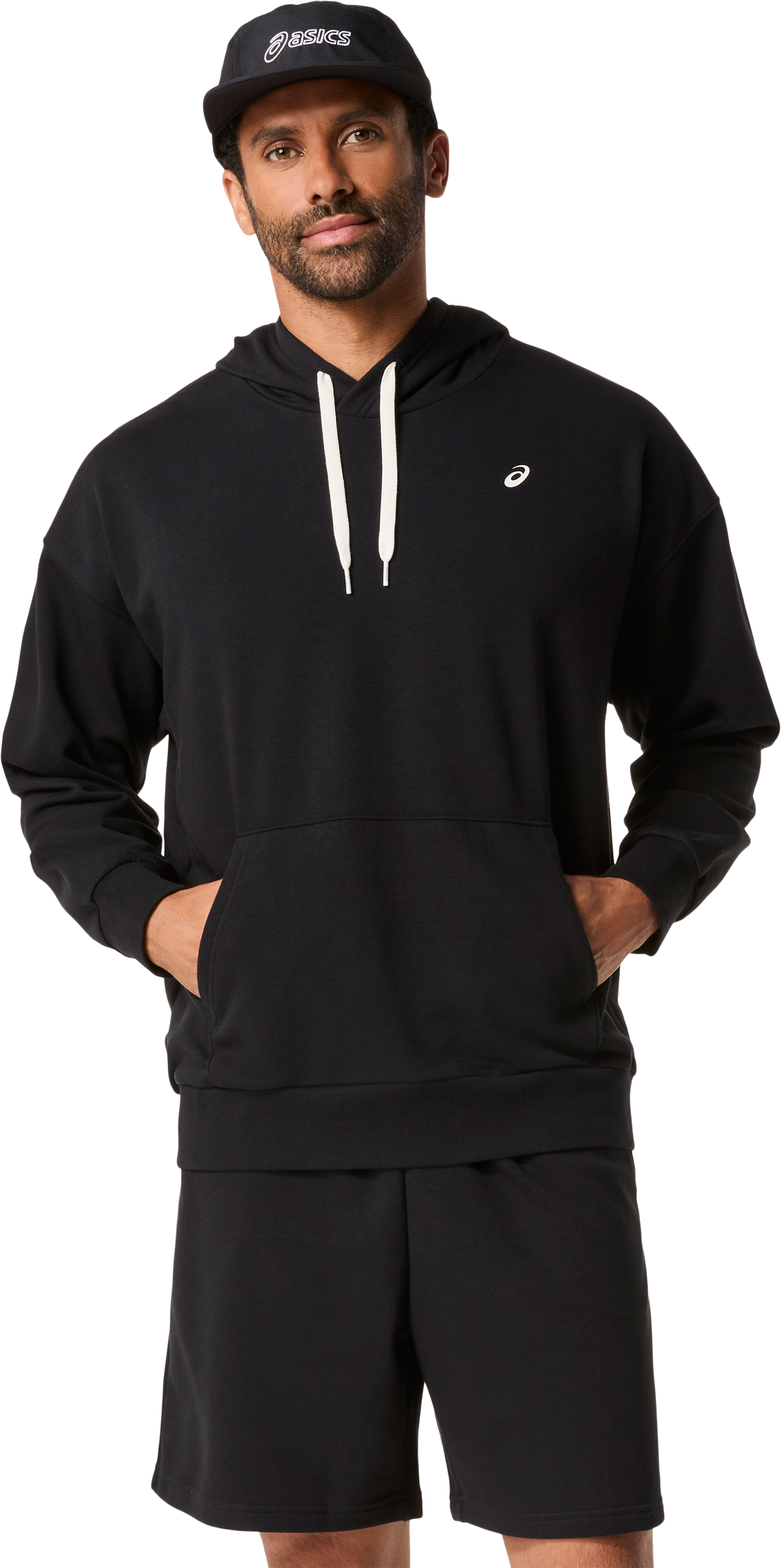 Asics Kapuzensweatshirt "FRENCH TERRY RELAXED PULLOVER HOODIE", mit Känguru günstig online kaufen