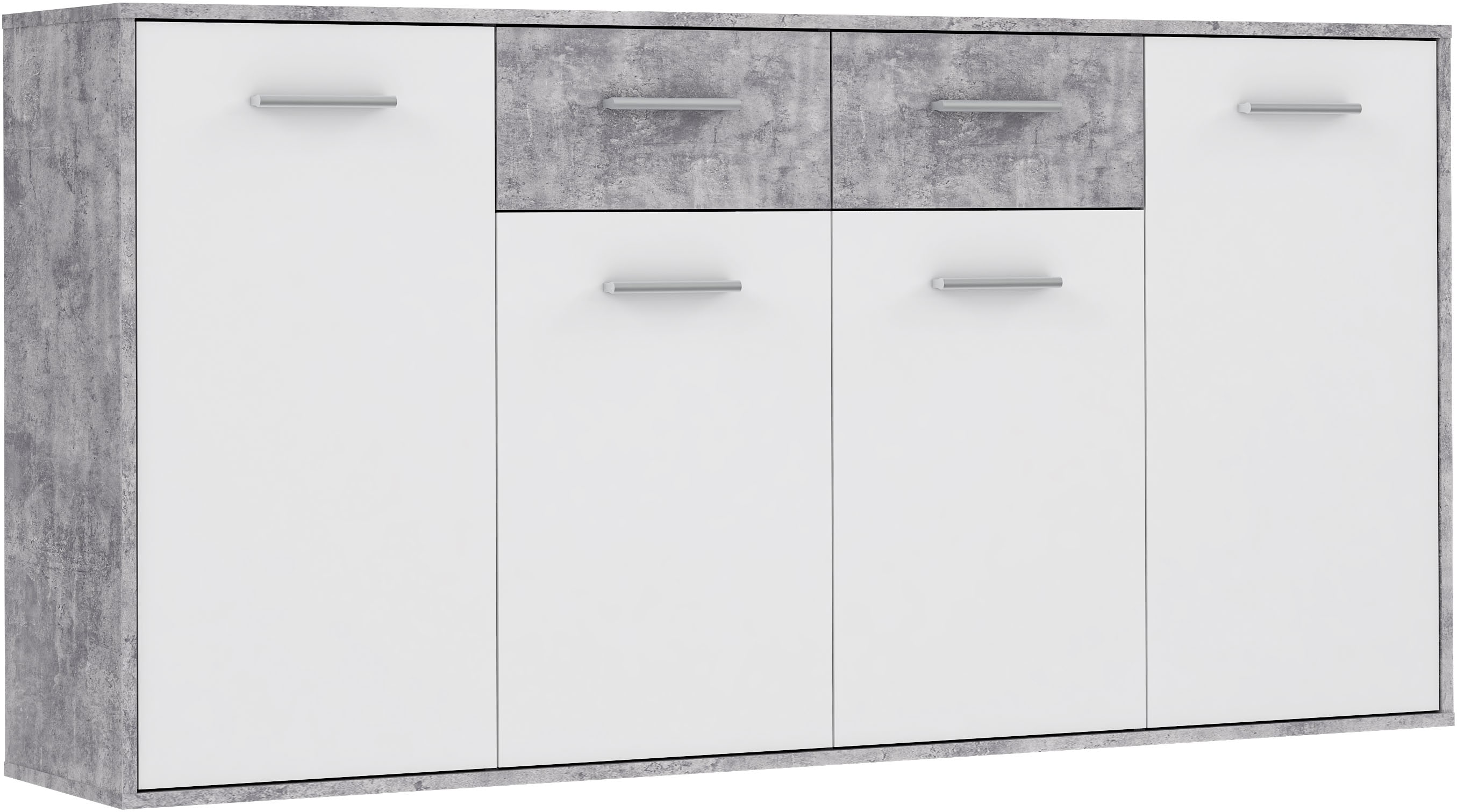 FORTE Sideboard "Sideboard, verschiedene Dekore, Schubkästen"