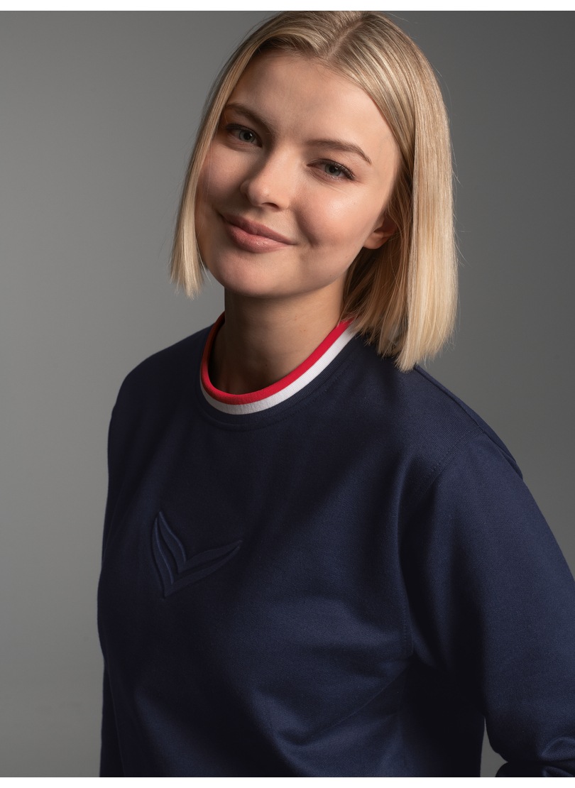 Thumbnail - Trigema Sweater "TRIGEMA Sweatshirt mit 3D-Logo-Prägung"