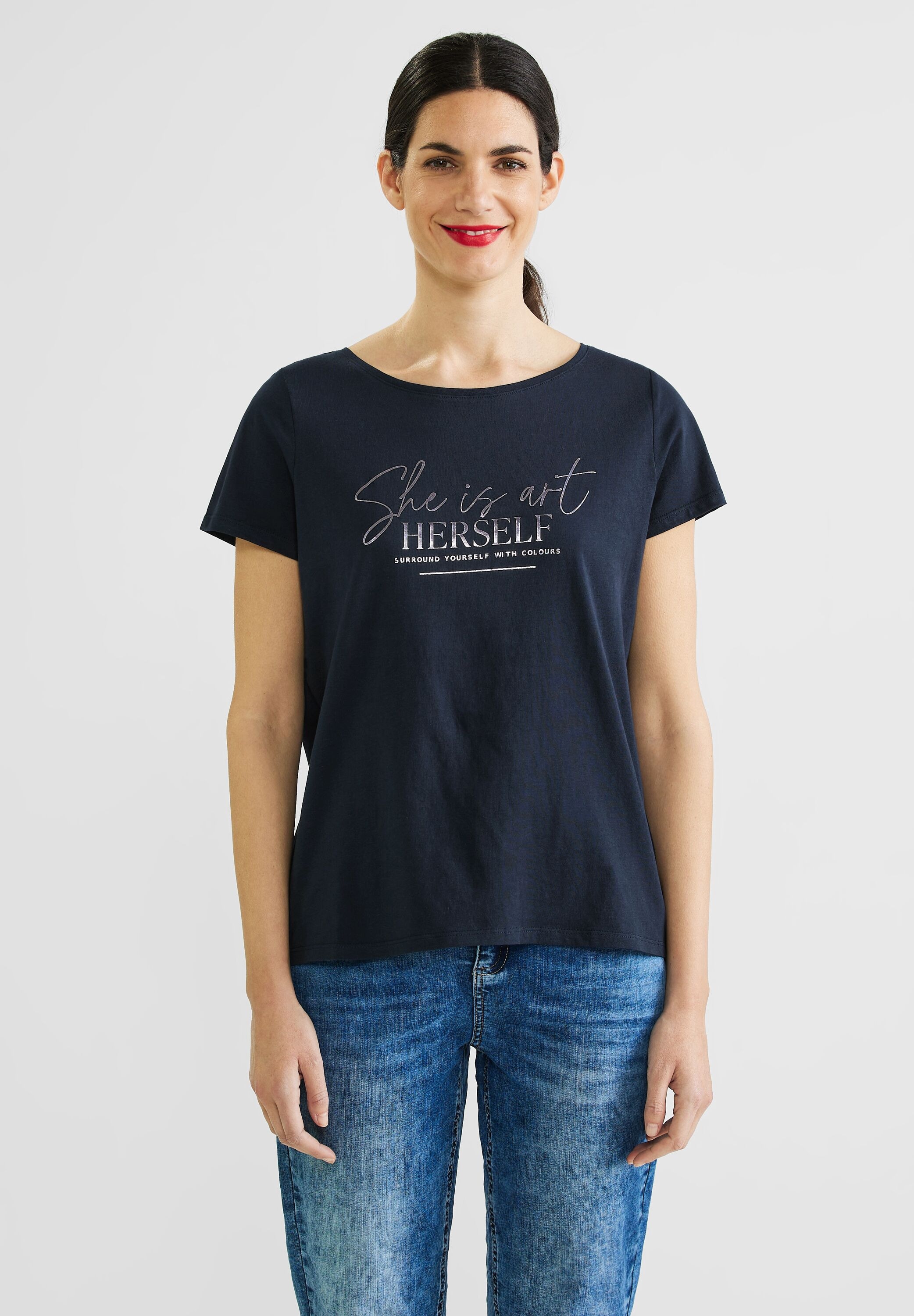 bestellen in STREET BAUR T-Shirt, Unifarbe | ONE online